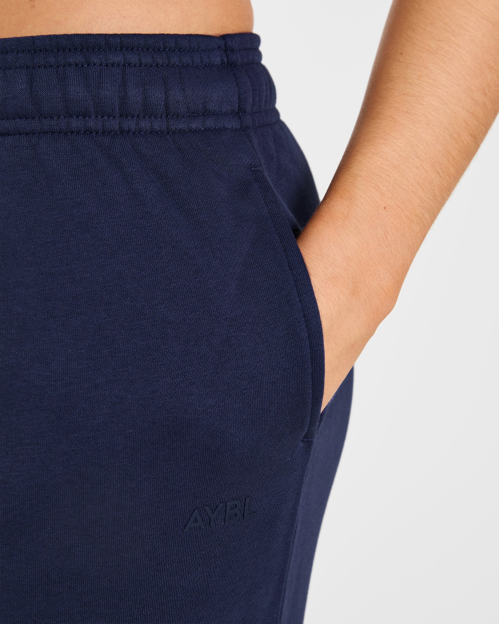 Lifestyle Oversized Straight Leg Joggers - Navy - Image 5