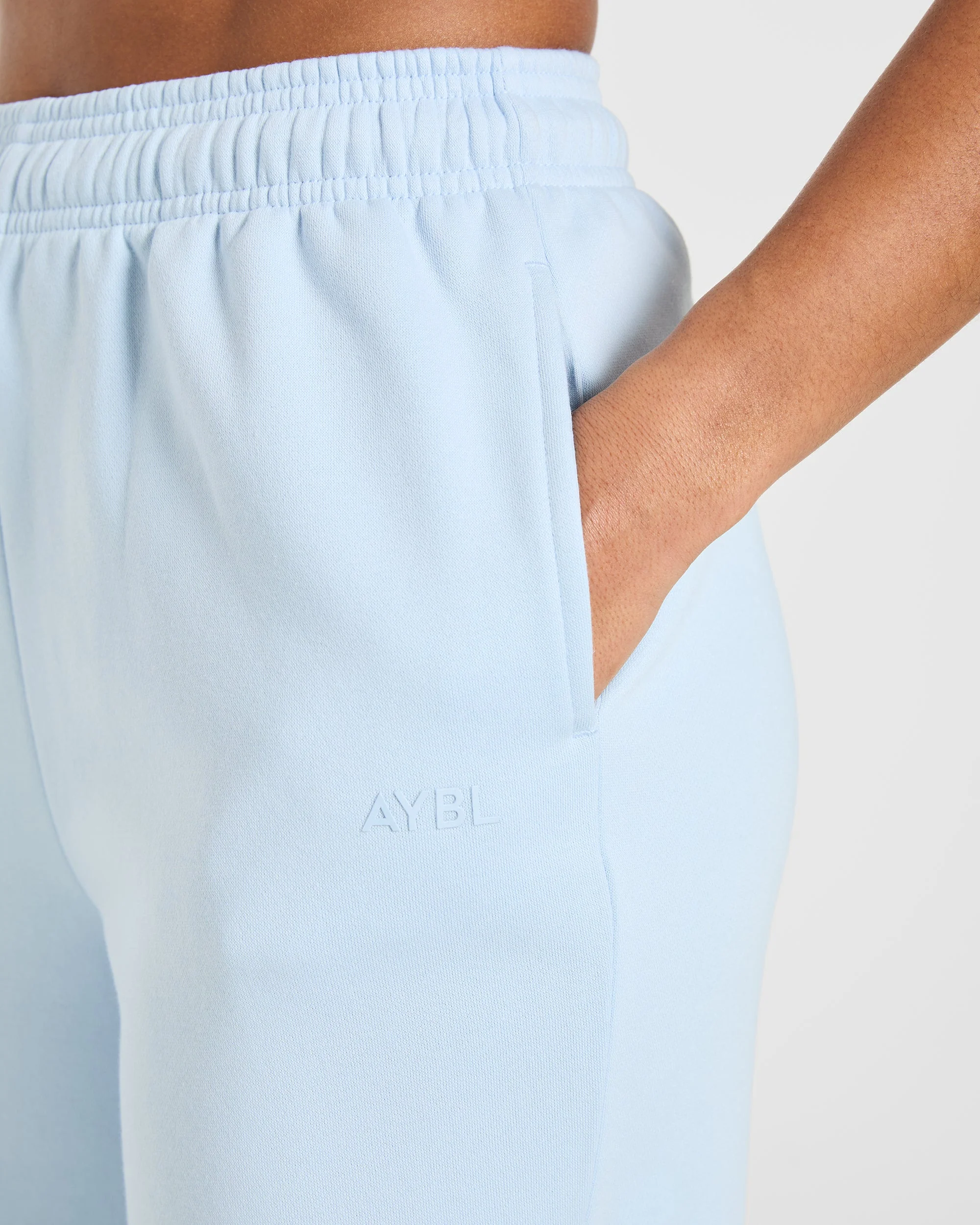 Lifestyle Oversized Straight Leg Joggers - Spring Blue - Image 5