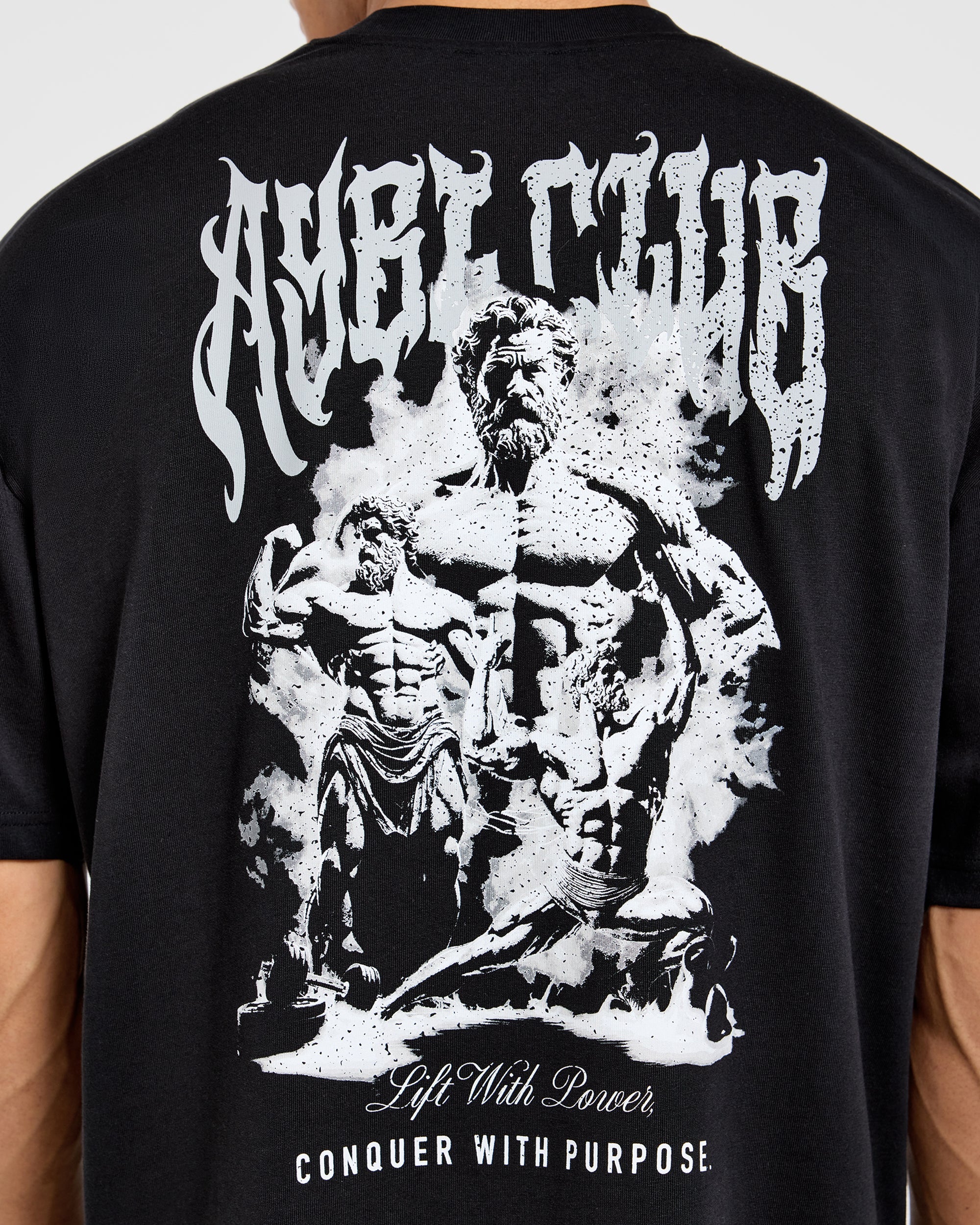 Lift Forge Oversized T Shirt - Black - Image 5