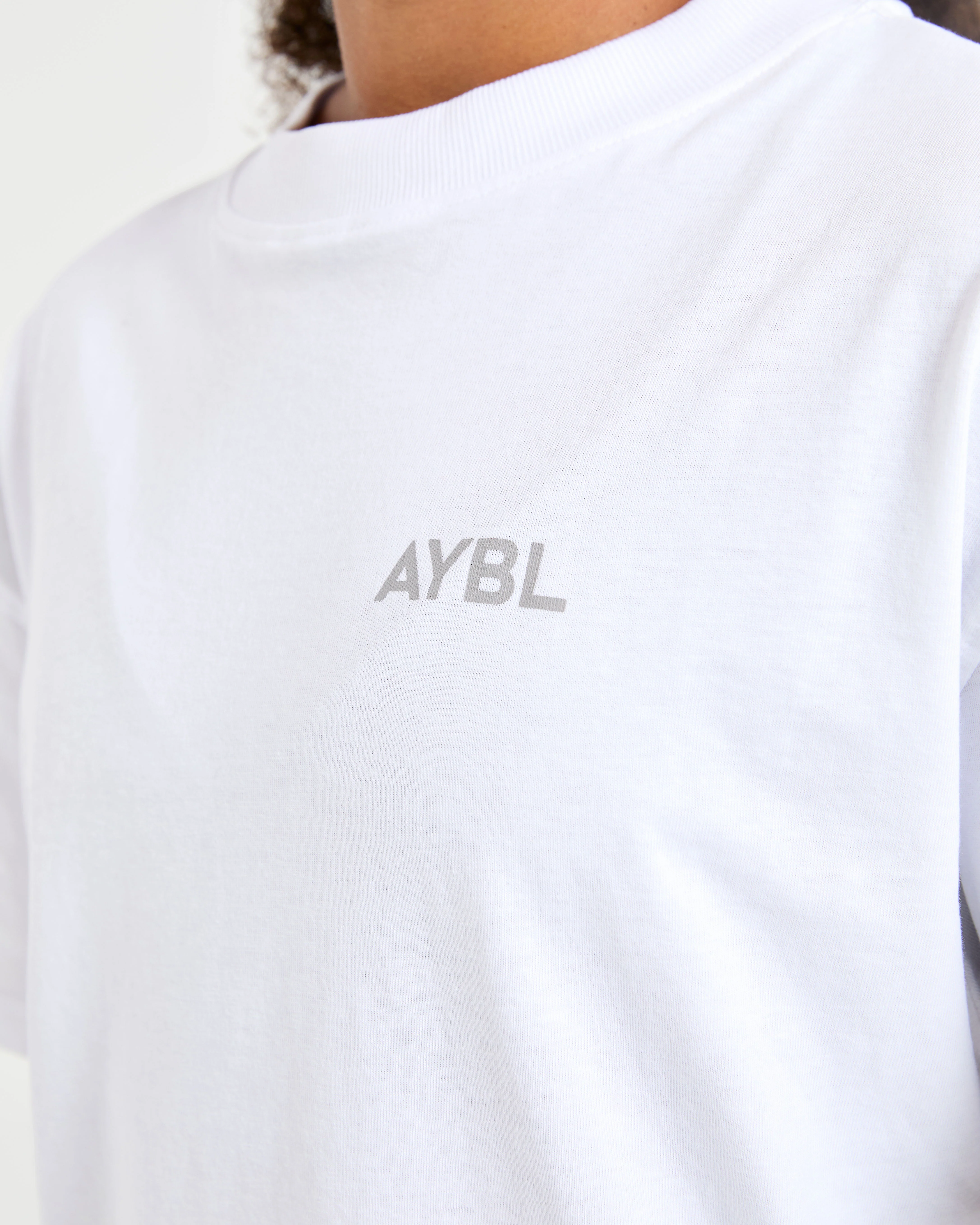 Lift Graphic Oversized T Shirt - White - Image 5