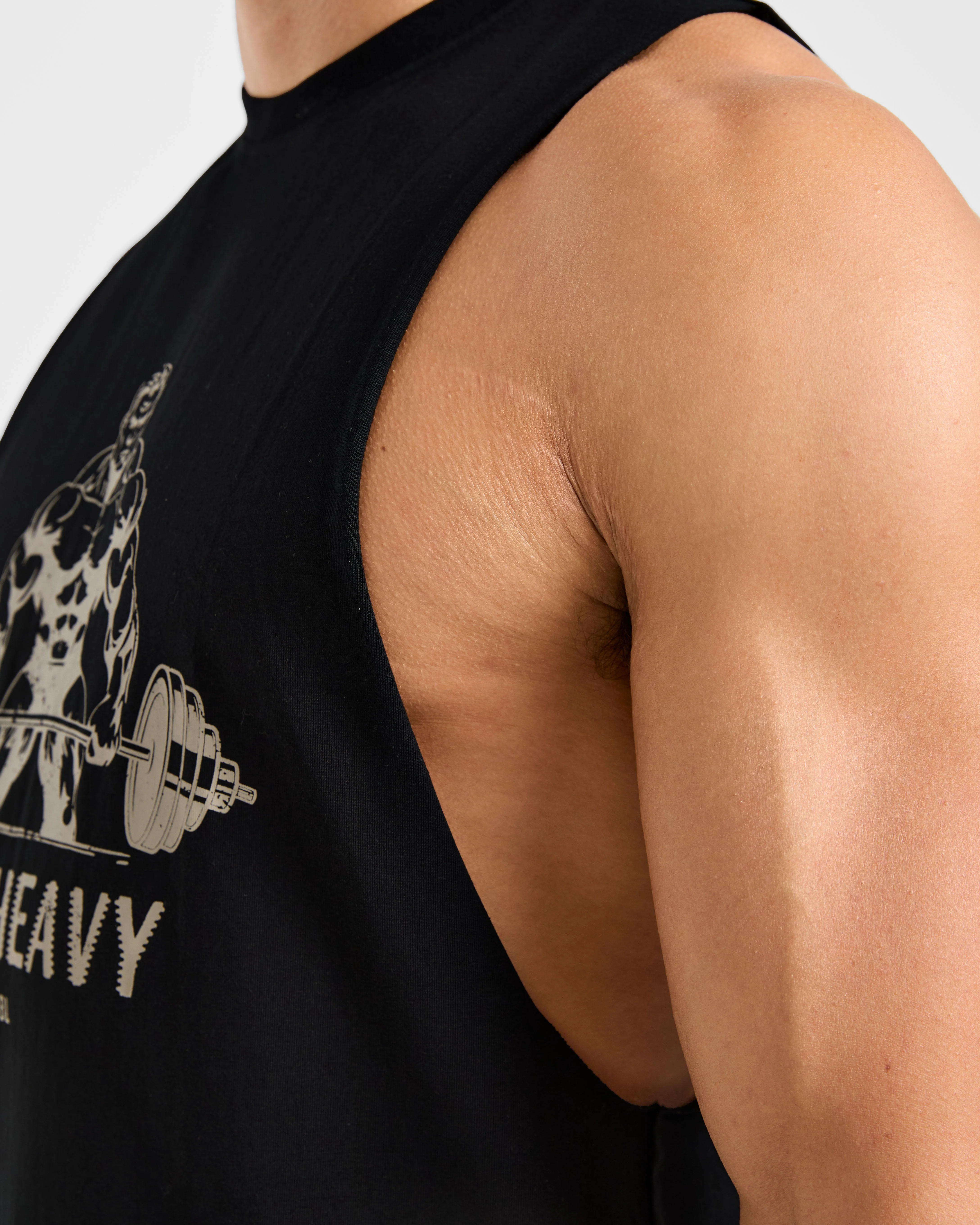 Lift Heavy Tank - Black/Off White - Image 6