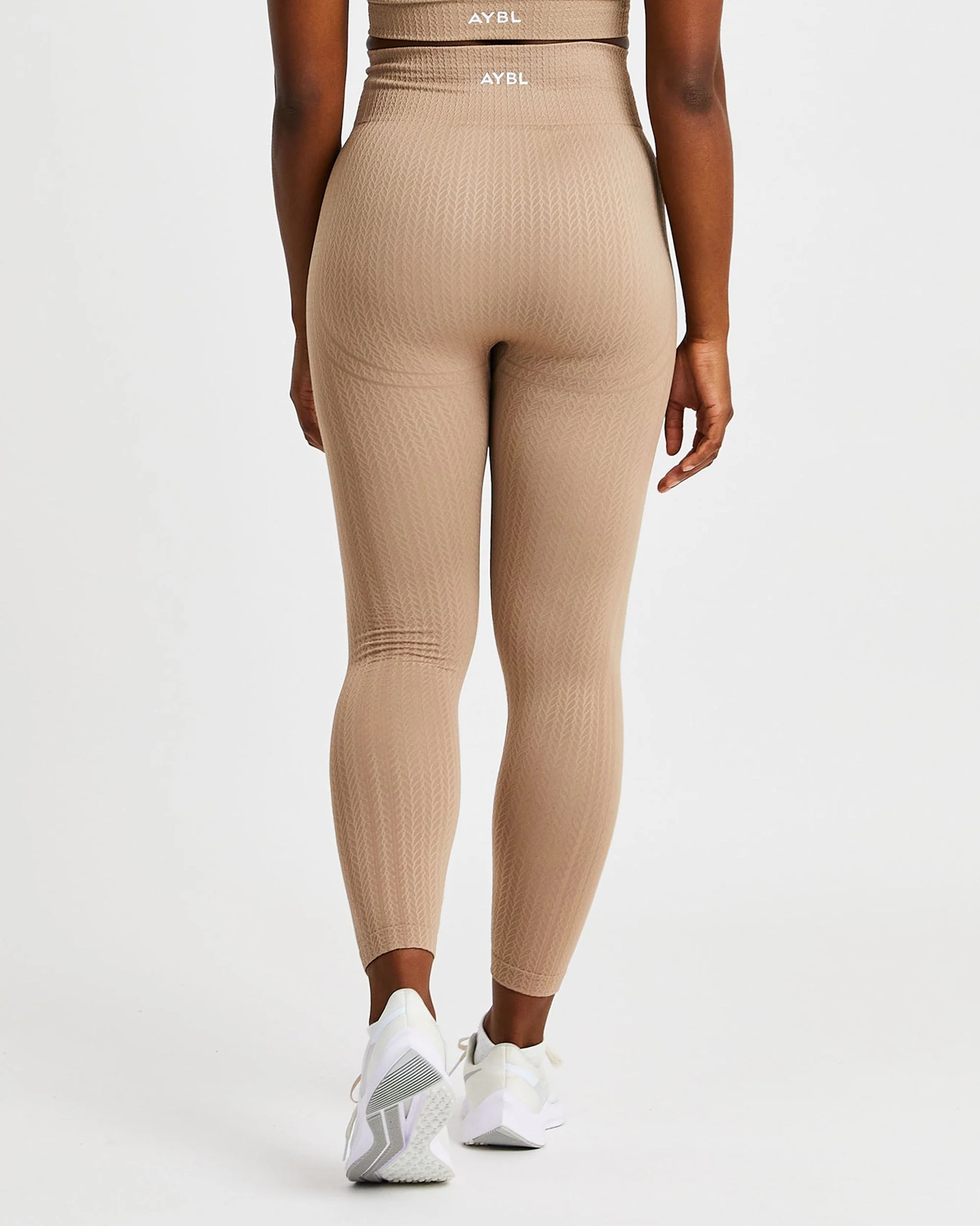 Luxe Seamless Leggings - Mocha - Image 2