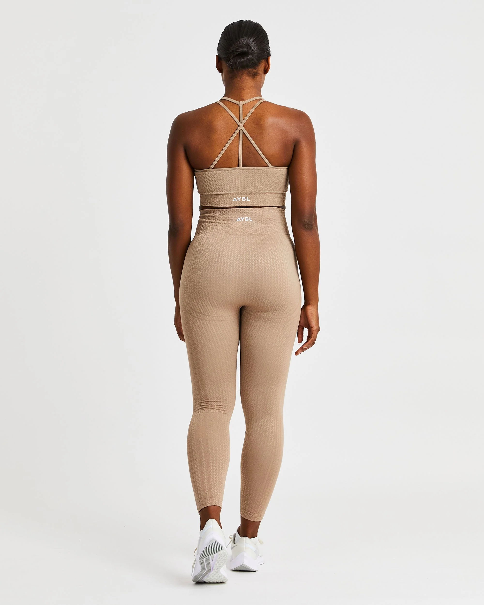 Luxe Seamless Leggings - Mocha - Image 4