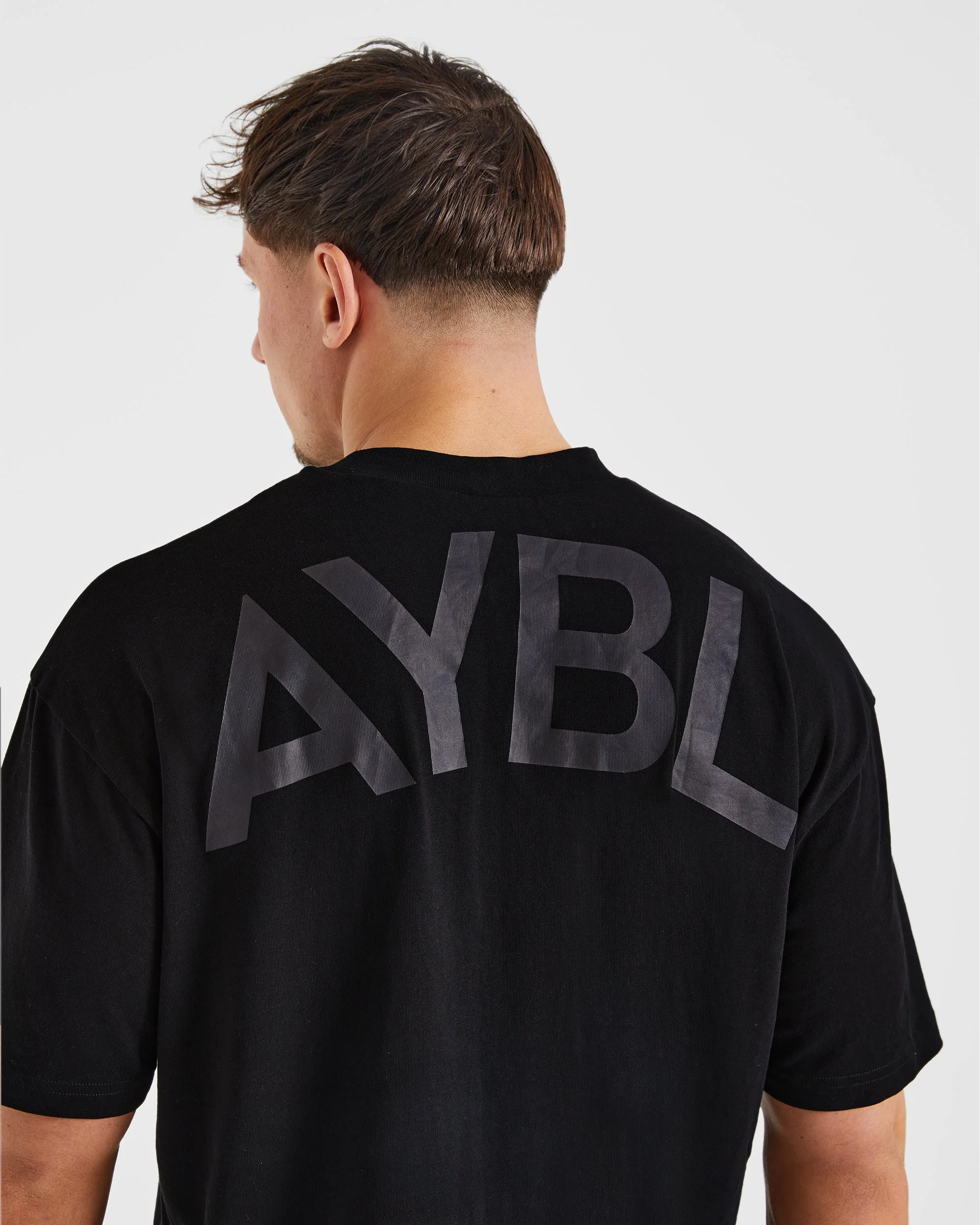 Essential Oversized T Shirt - Black - Image 5