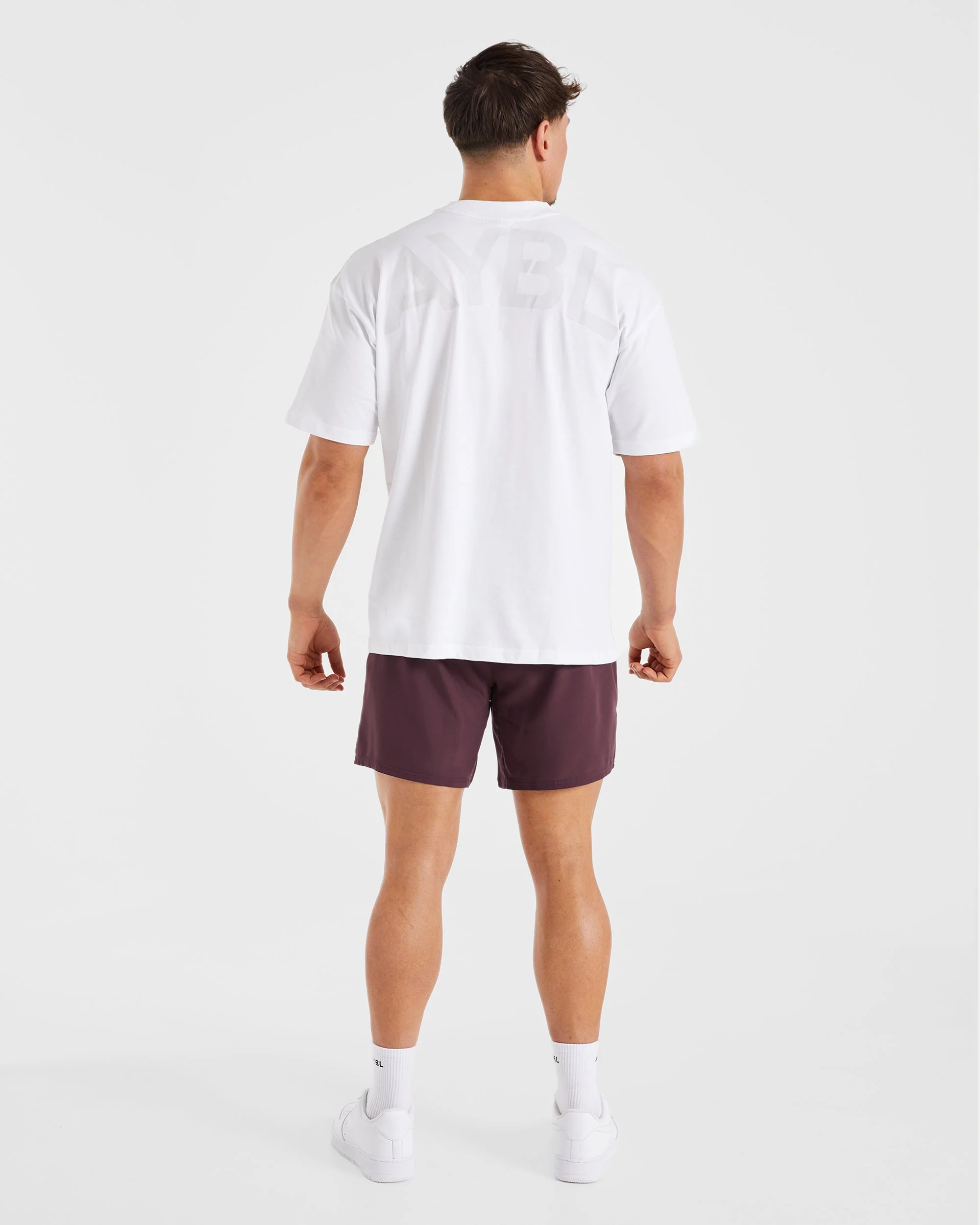 Essential Oversized T Shirt - White - Image 3