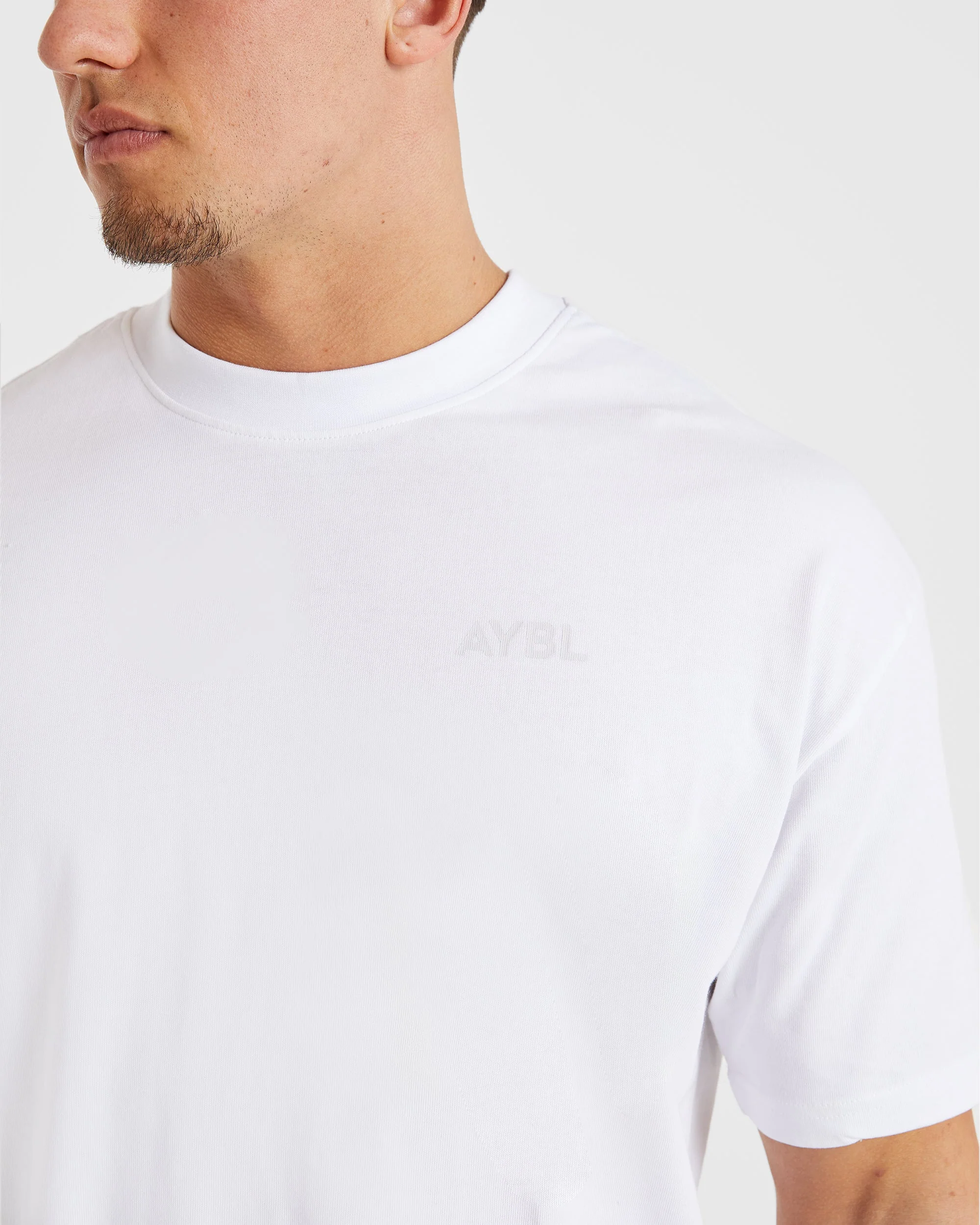 Essential Oversized T Shirt - White - Image 5