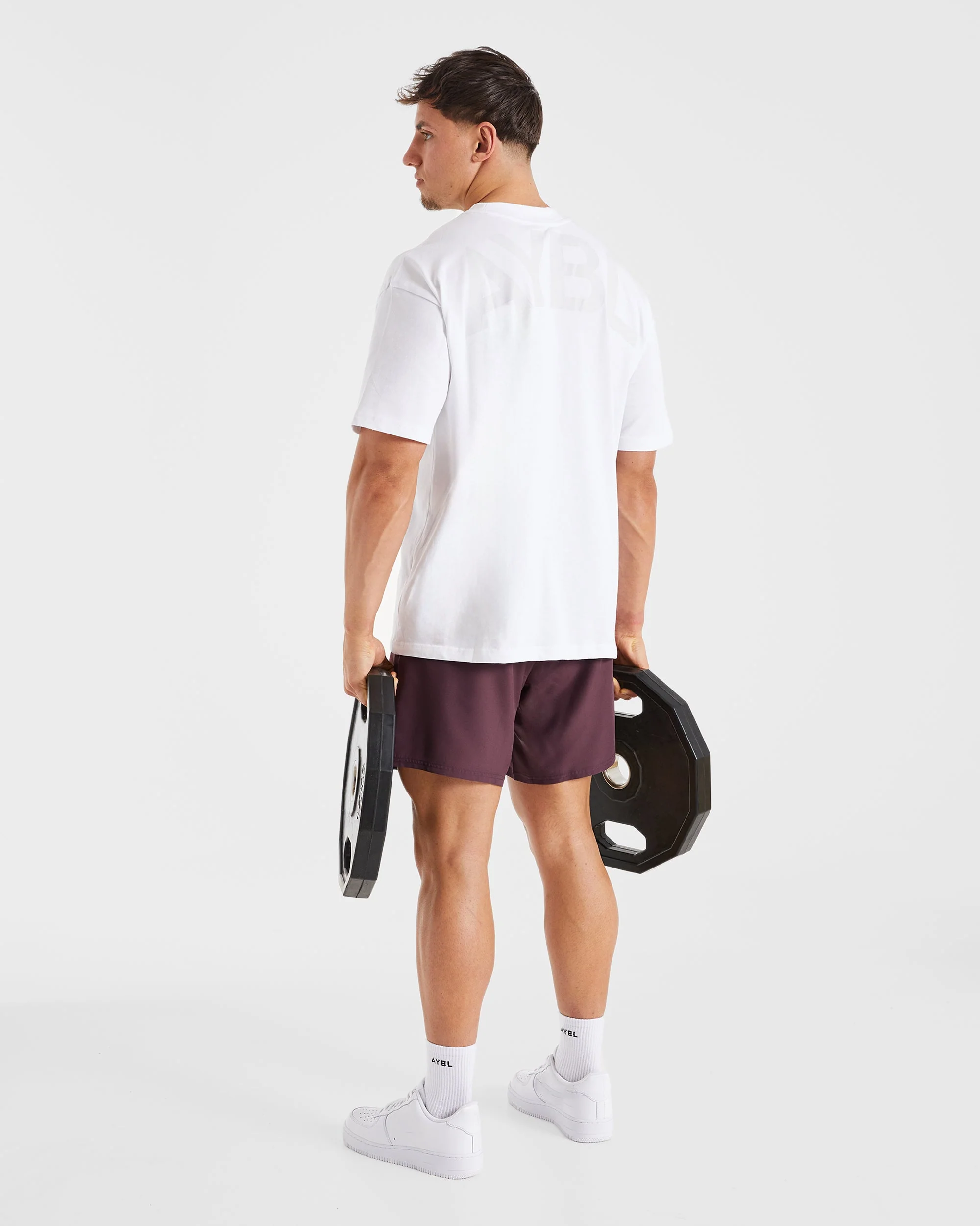 Essential Oversized T Shirt - White - Image 8