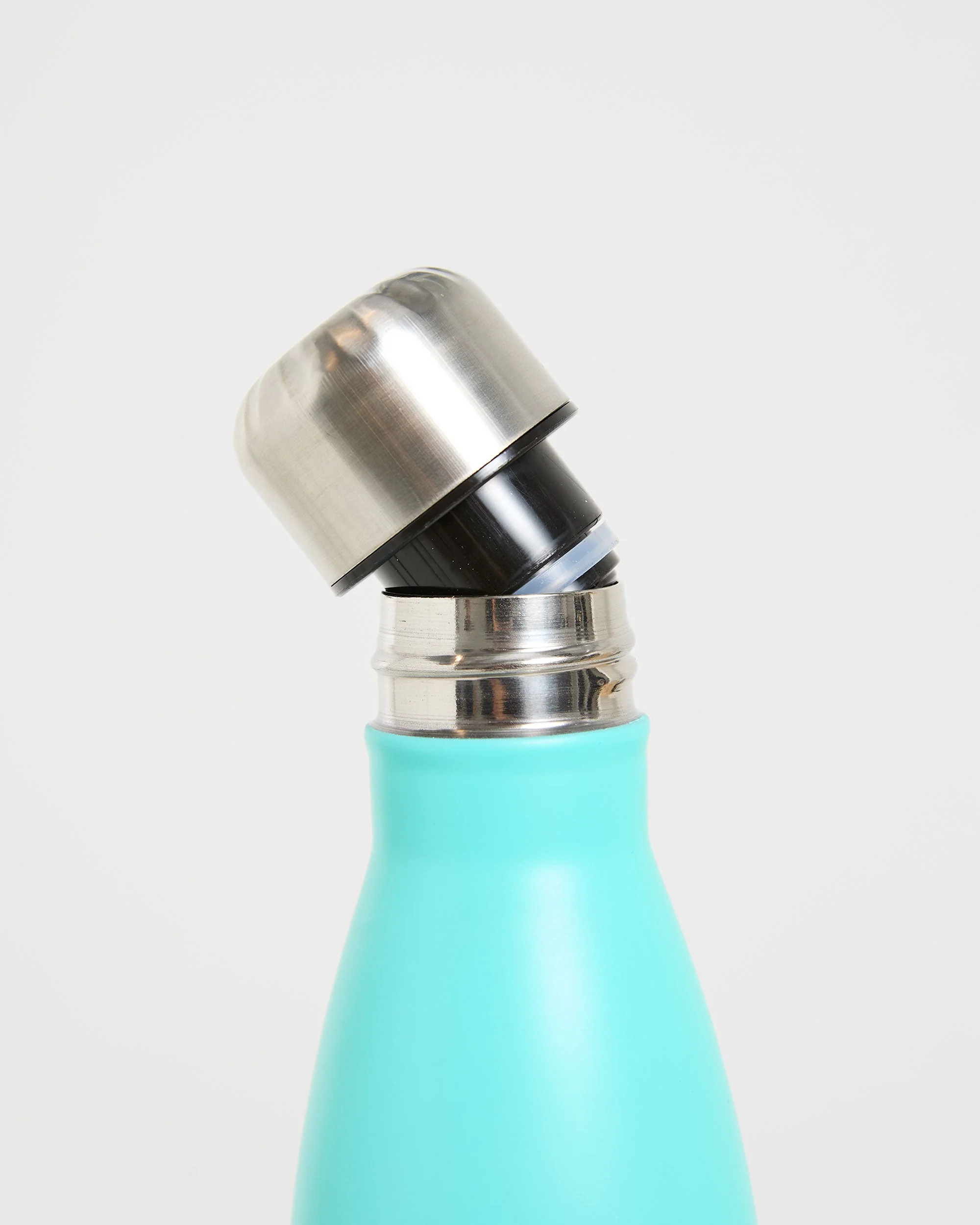 Metal Bottle - Aqua - Image 3
