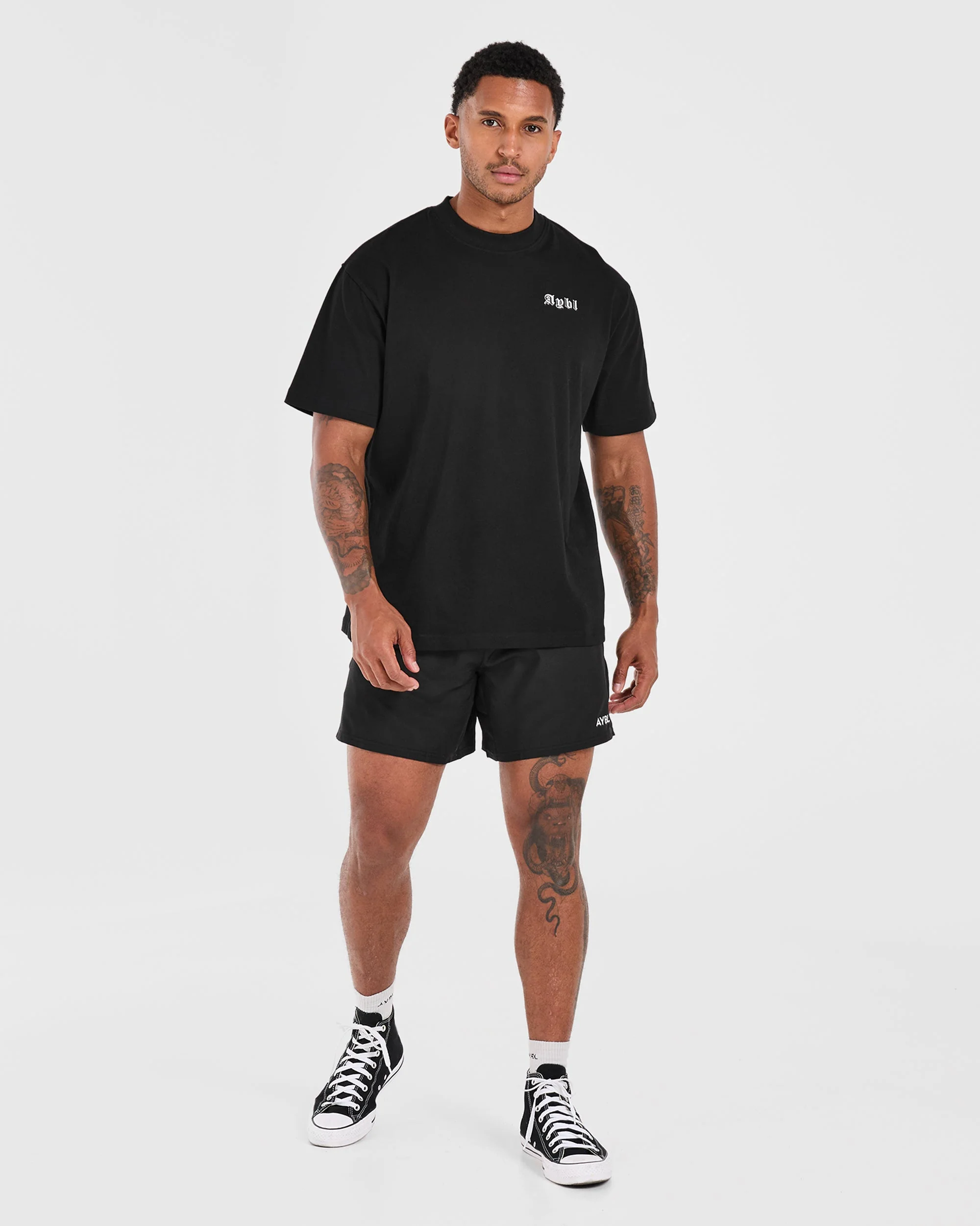 Mind of Steel Oversized T Shirt - Black - Image 4