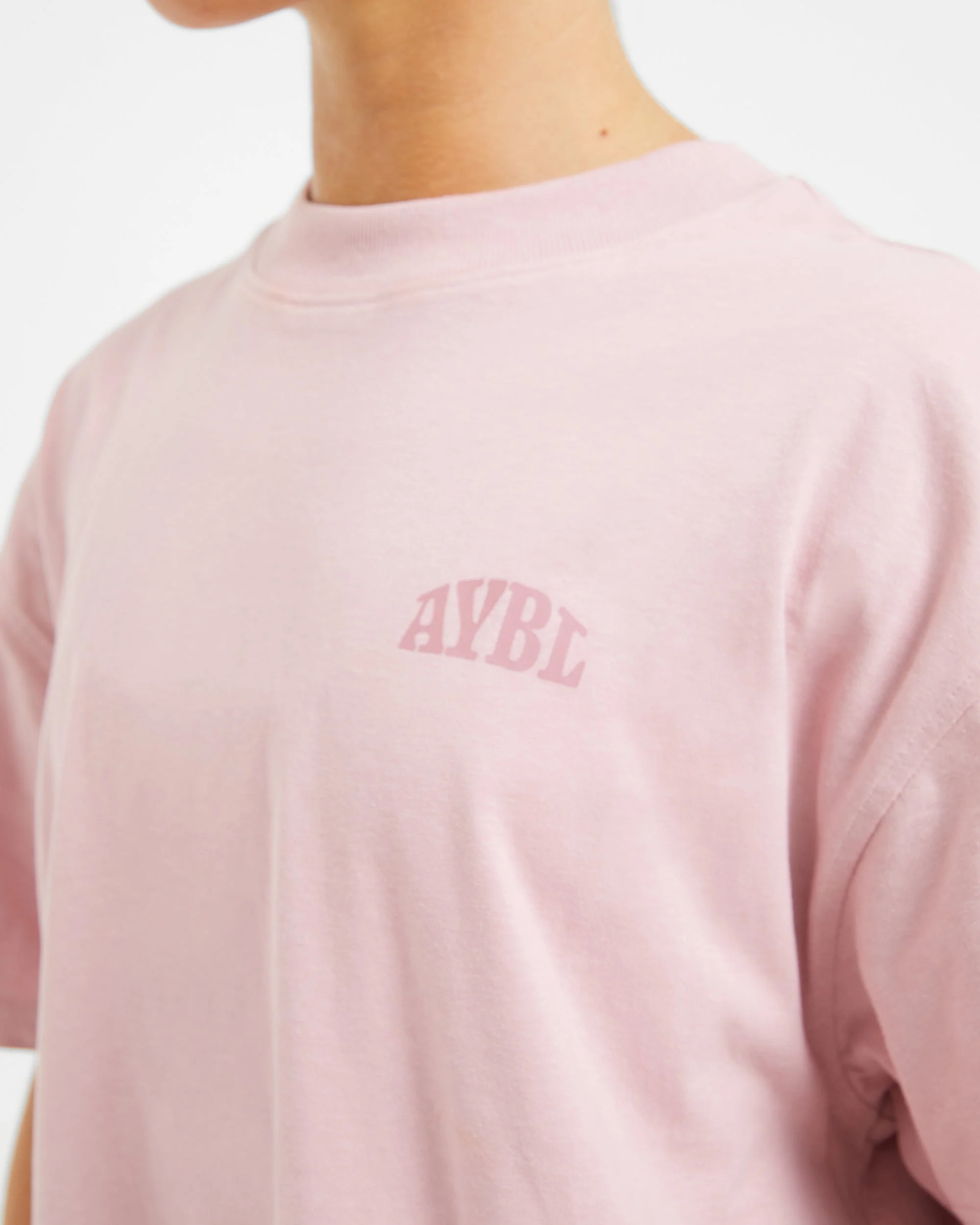 Mind Over Matter Oversized T Shirt - Pink - Image 5