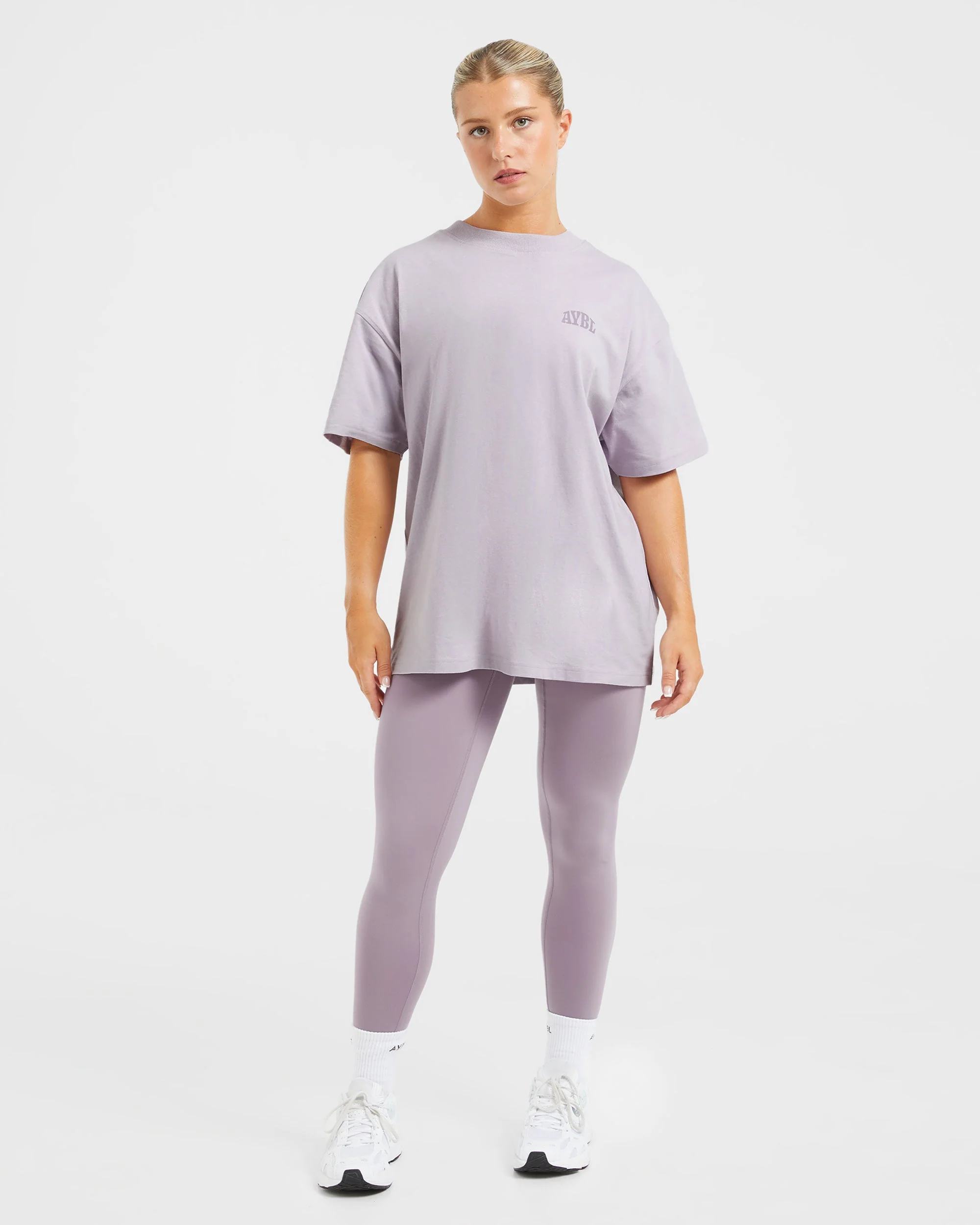 Mind Over Matter Oversized T Shirt - Purple - Image 3