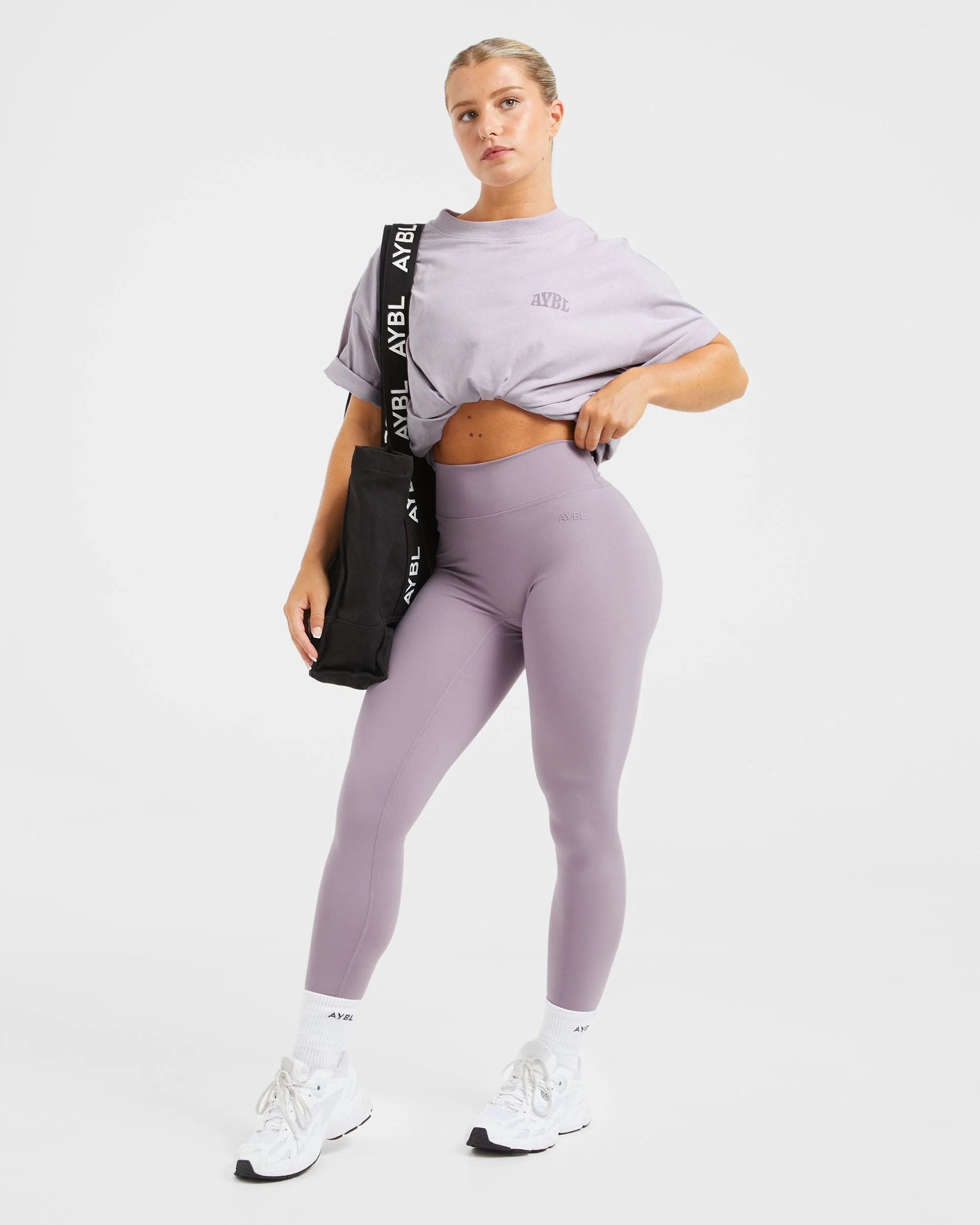Mind Over Matter Oversized T Shirt - Purple - Image 7