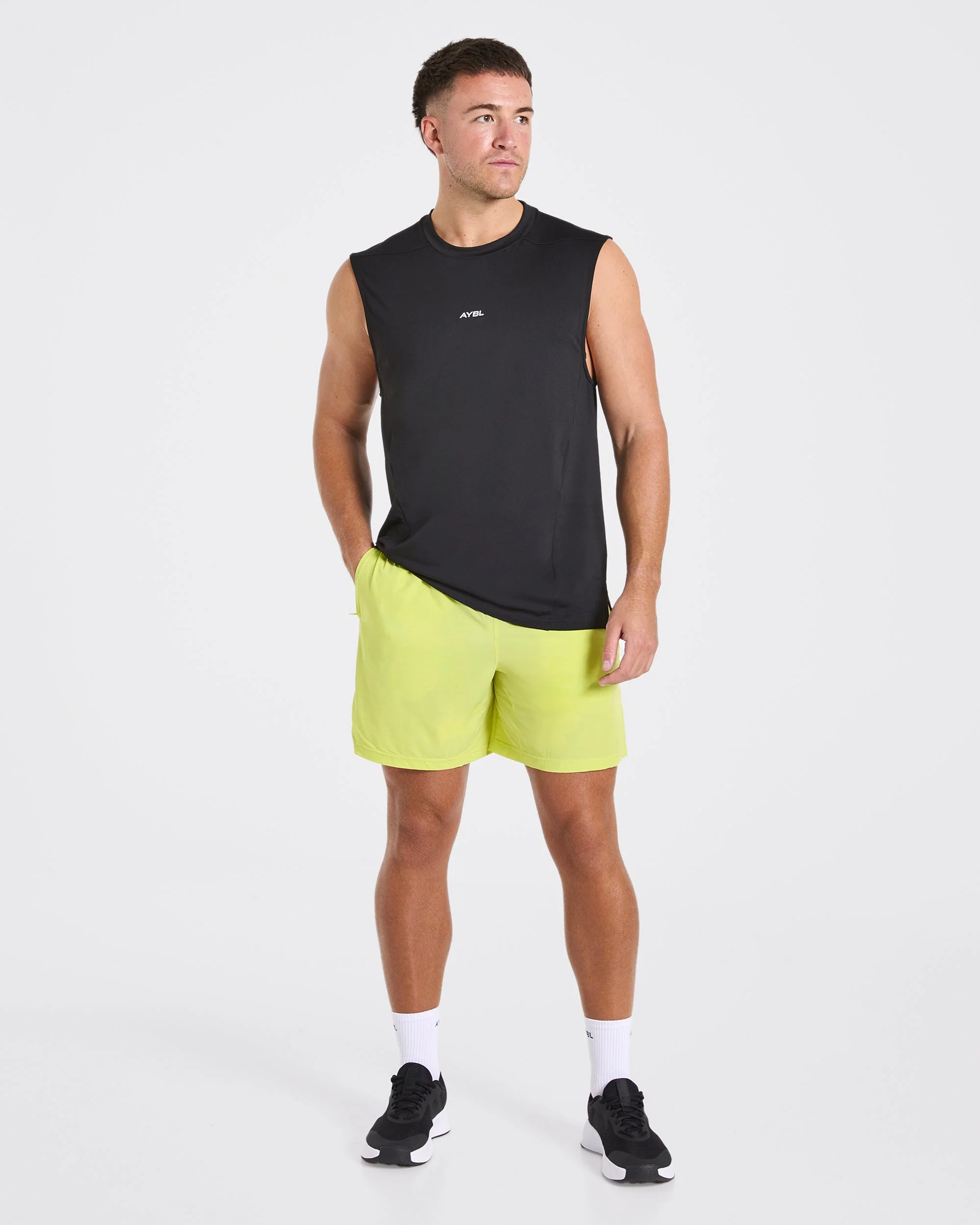 Motion Shorts - Lime Green - Image 3