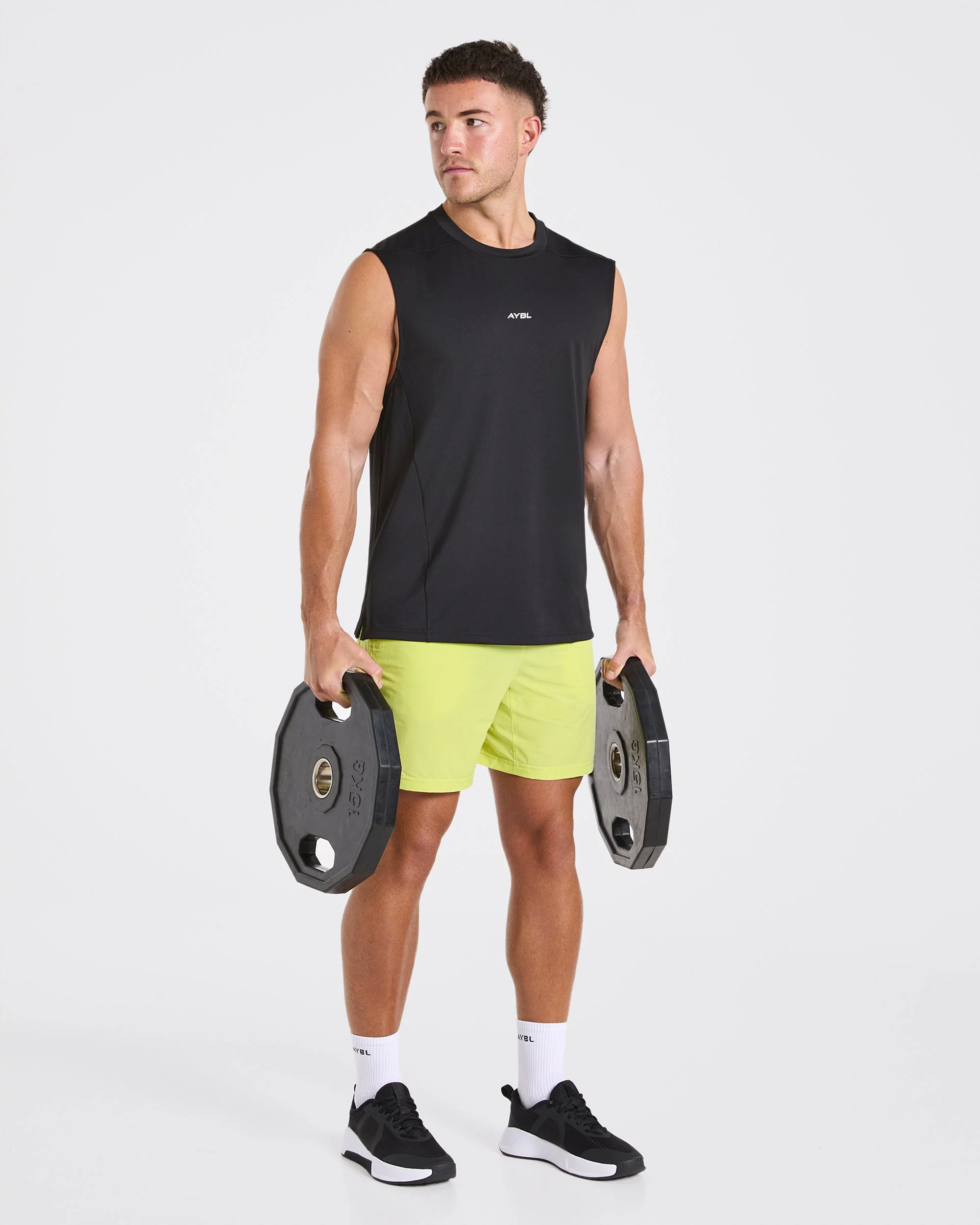 Motion Shorts - Lime Green - Image 7