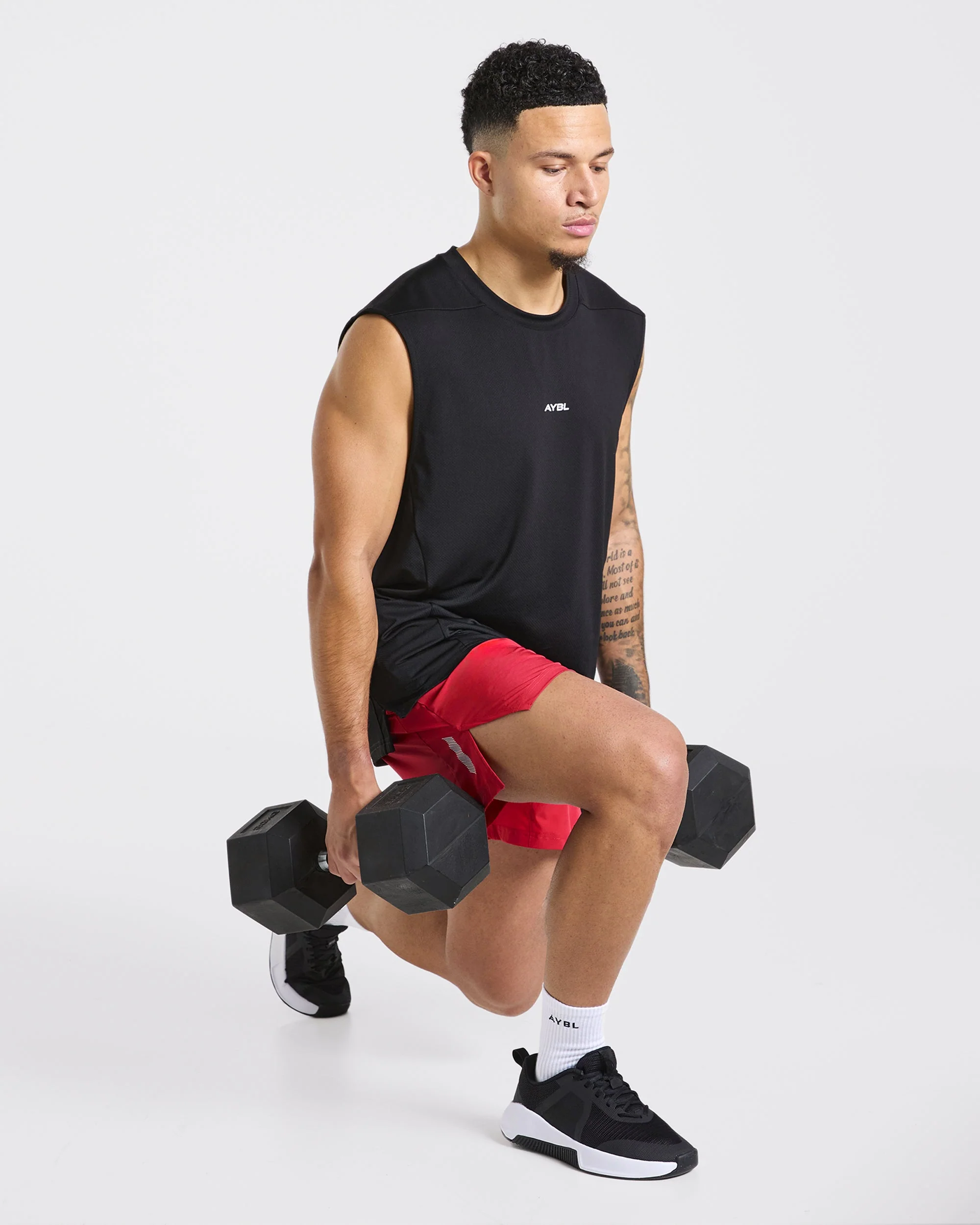 Motion Shorts - Red - Image 7