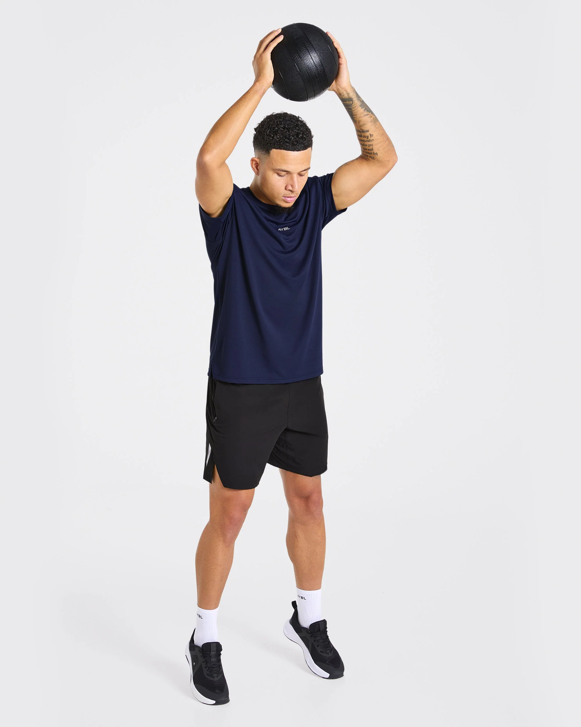 Motion T Shirt - Navy - Image 7