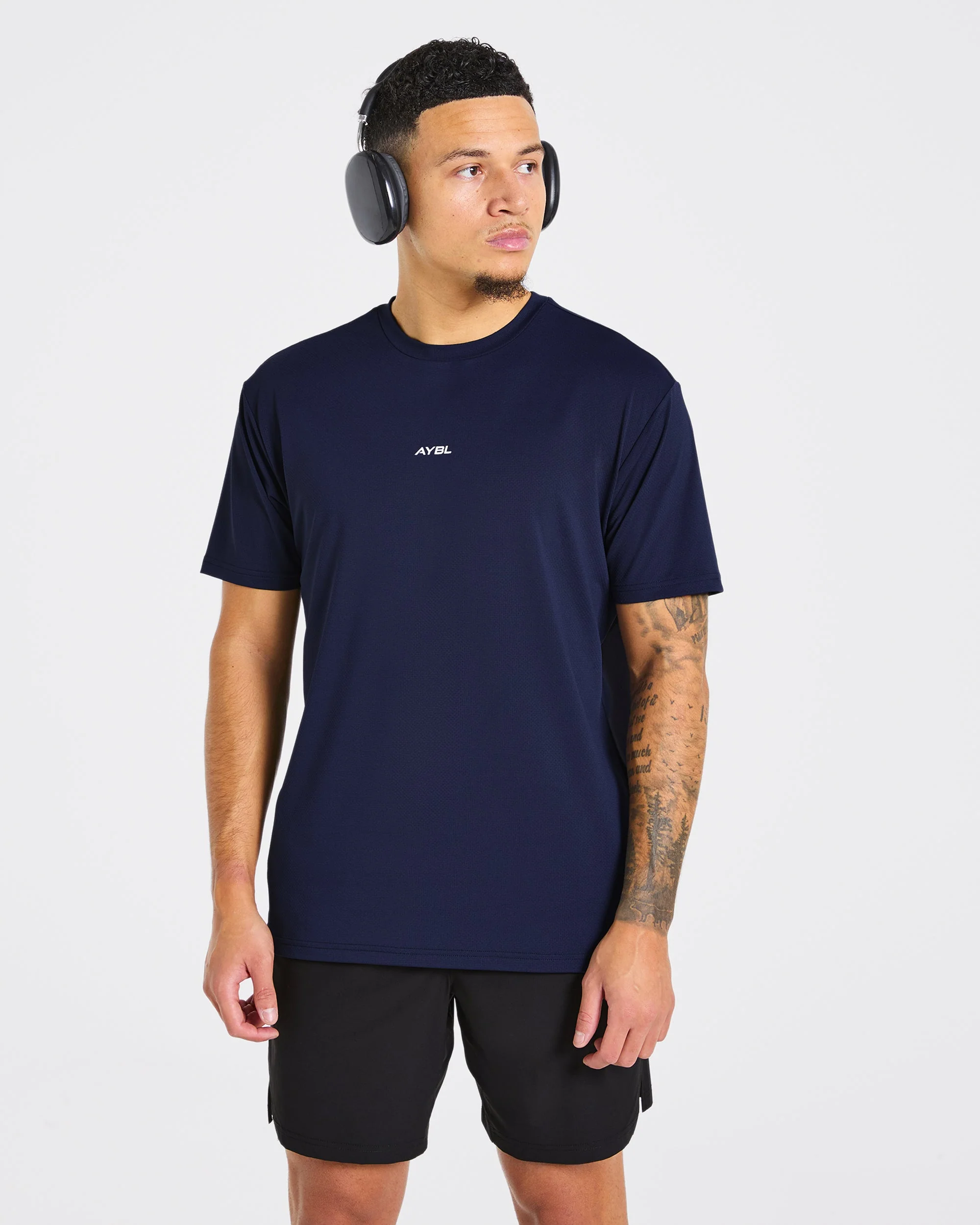 Motion T Shirt - Navy - Image 8