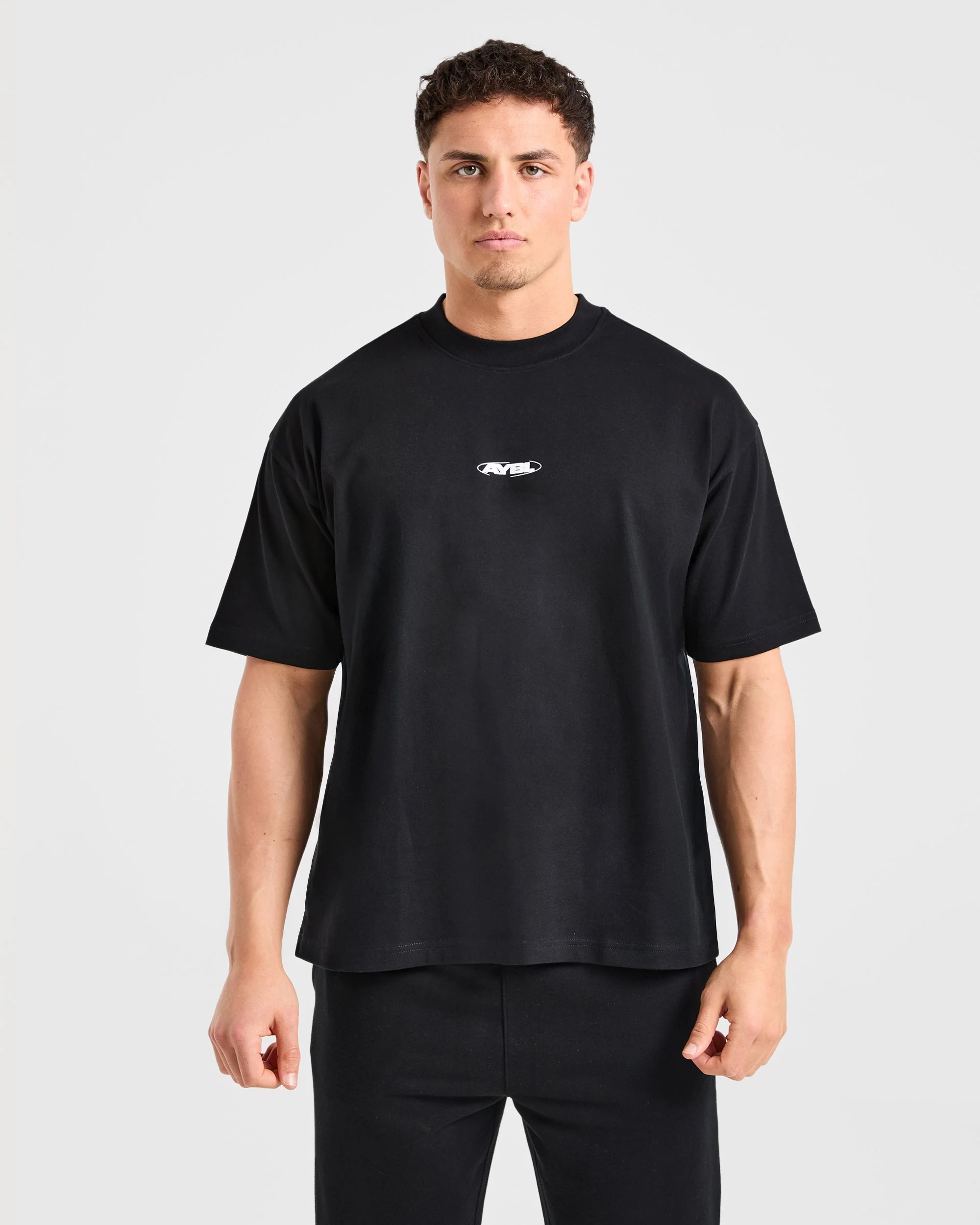 Orbit Oversized T Shirt - Black - Image 2