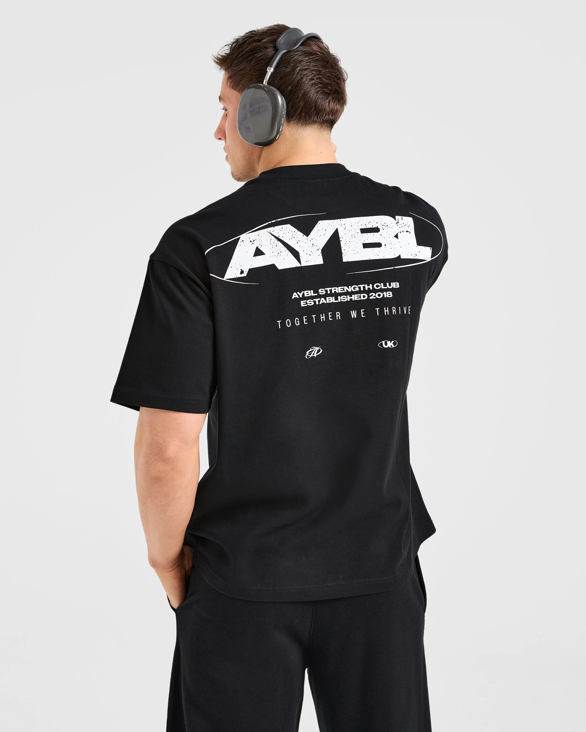 Orbit Oversized T Shirt - Black - Image 7