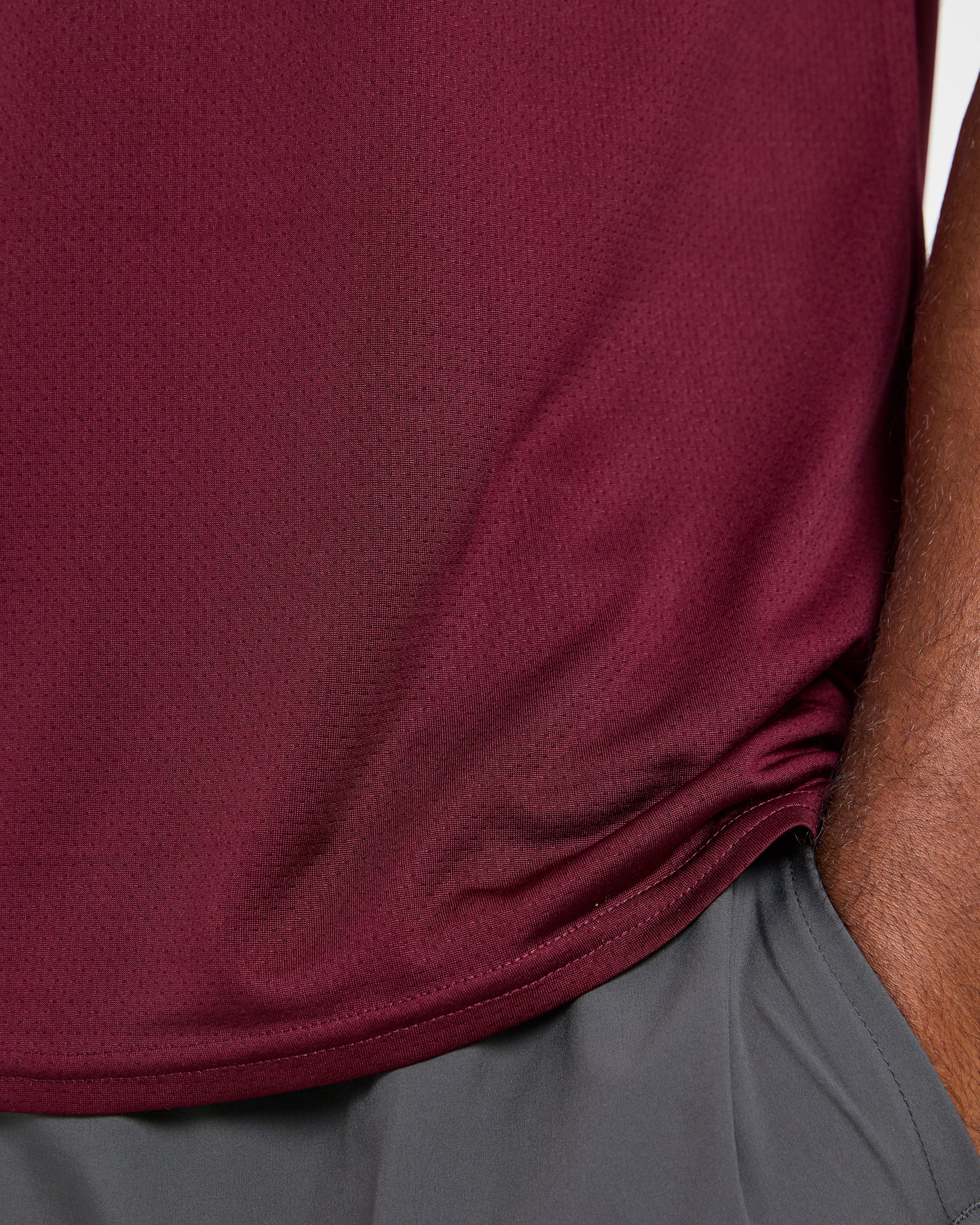 Origin T Shirt - Merlot Red - Image 6