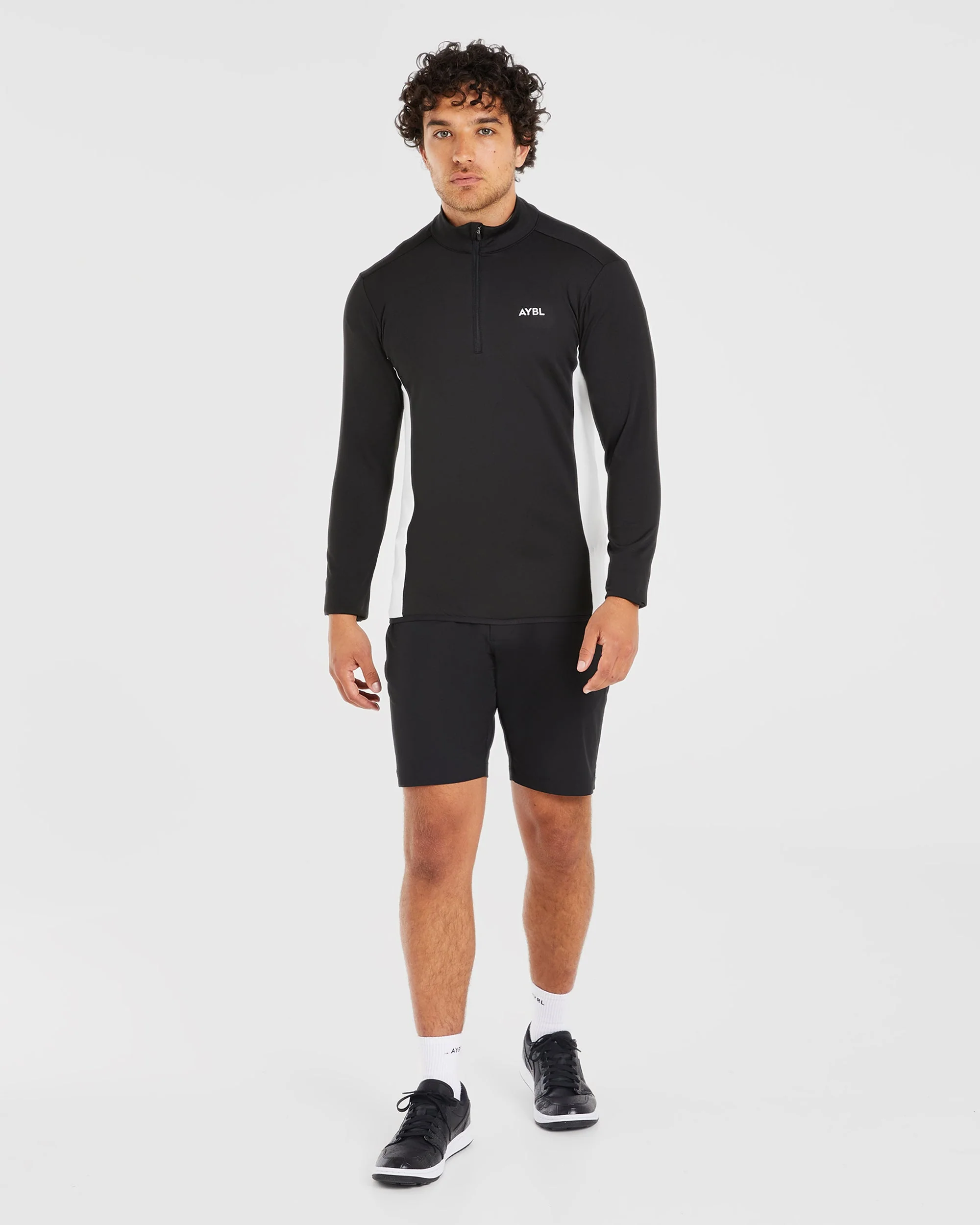 Performance 1/4 Zip Pullover - Black - Image 3