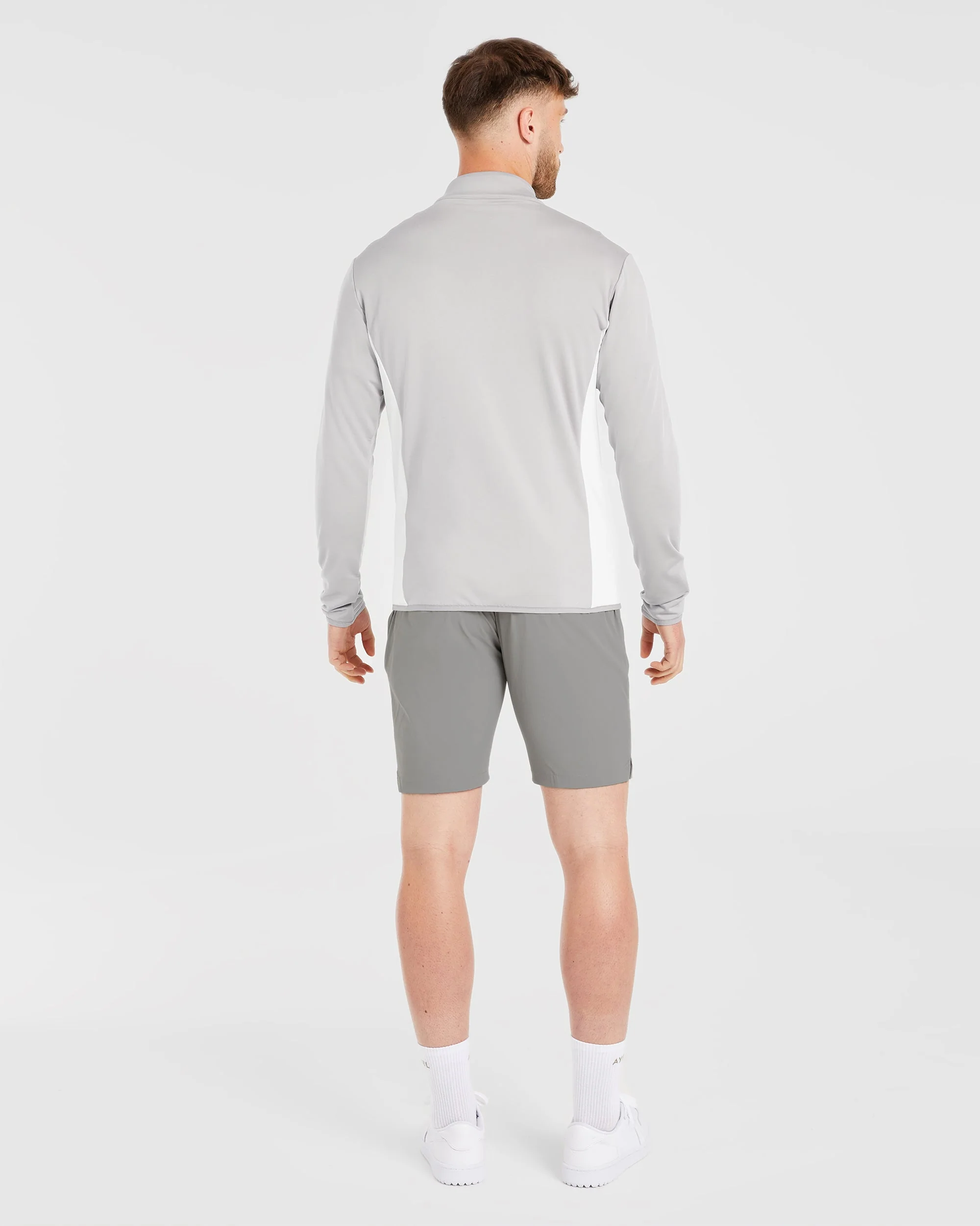 Performance 1/4 Zip Pullover - Grey - Image 4