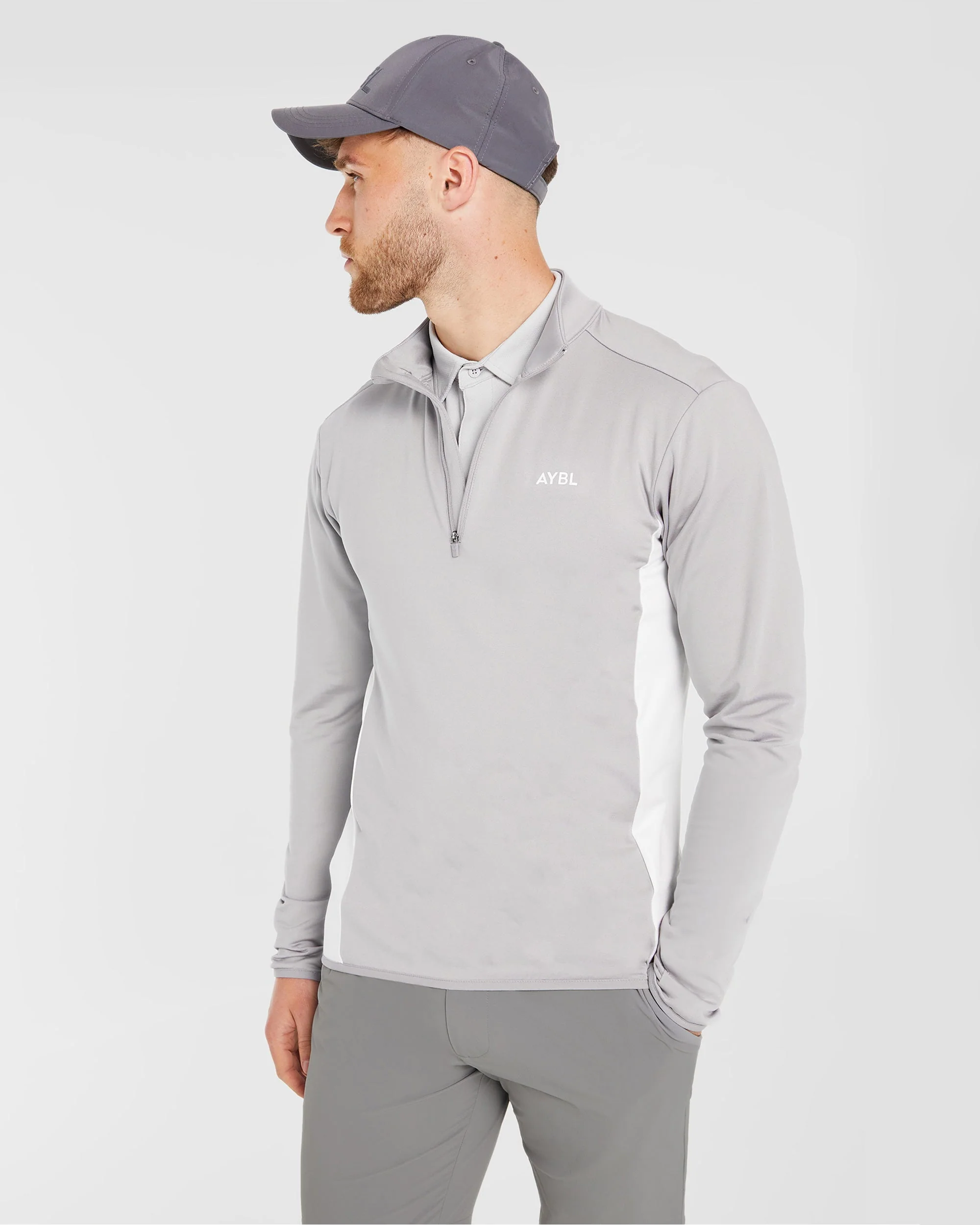 Performance 1/4 Zip Pullover - Grey - Image 8