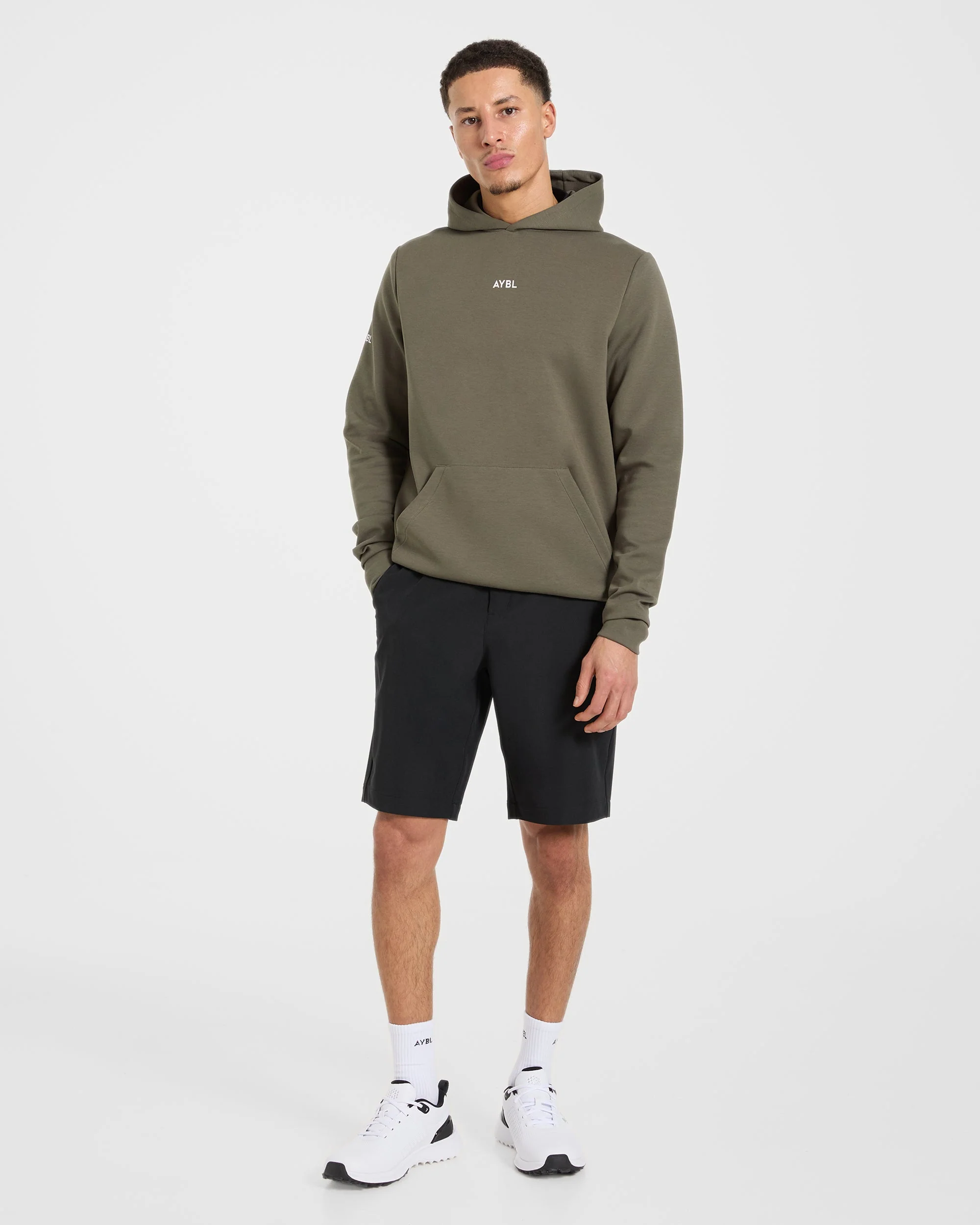 Performance Hoodie - Muted Olive - Image 3