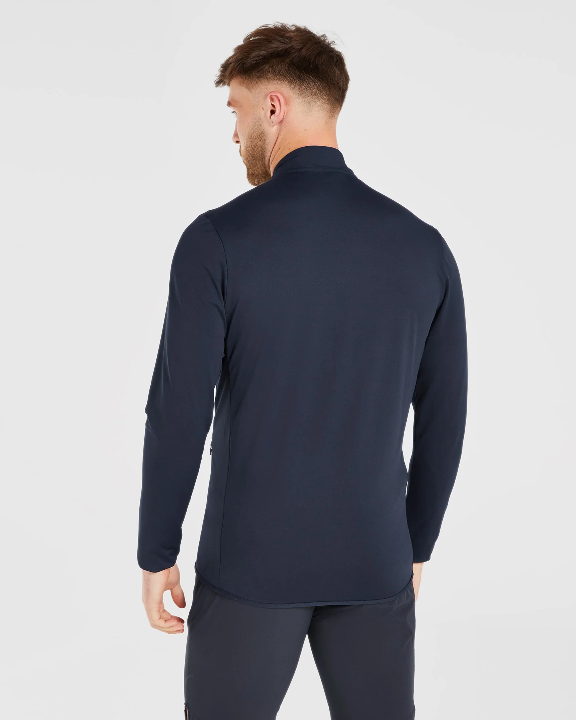 Performance Hybrid Jacket - Navy - Image 2