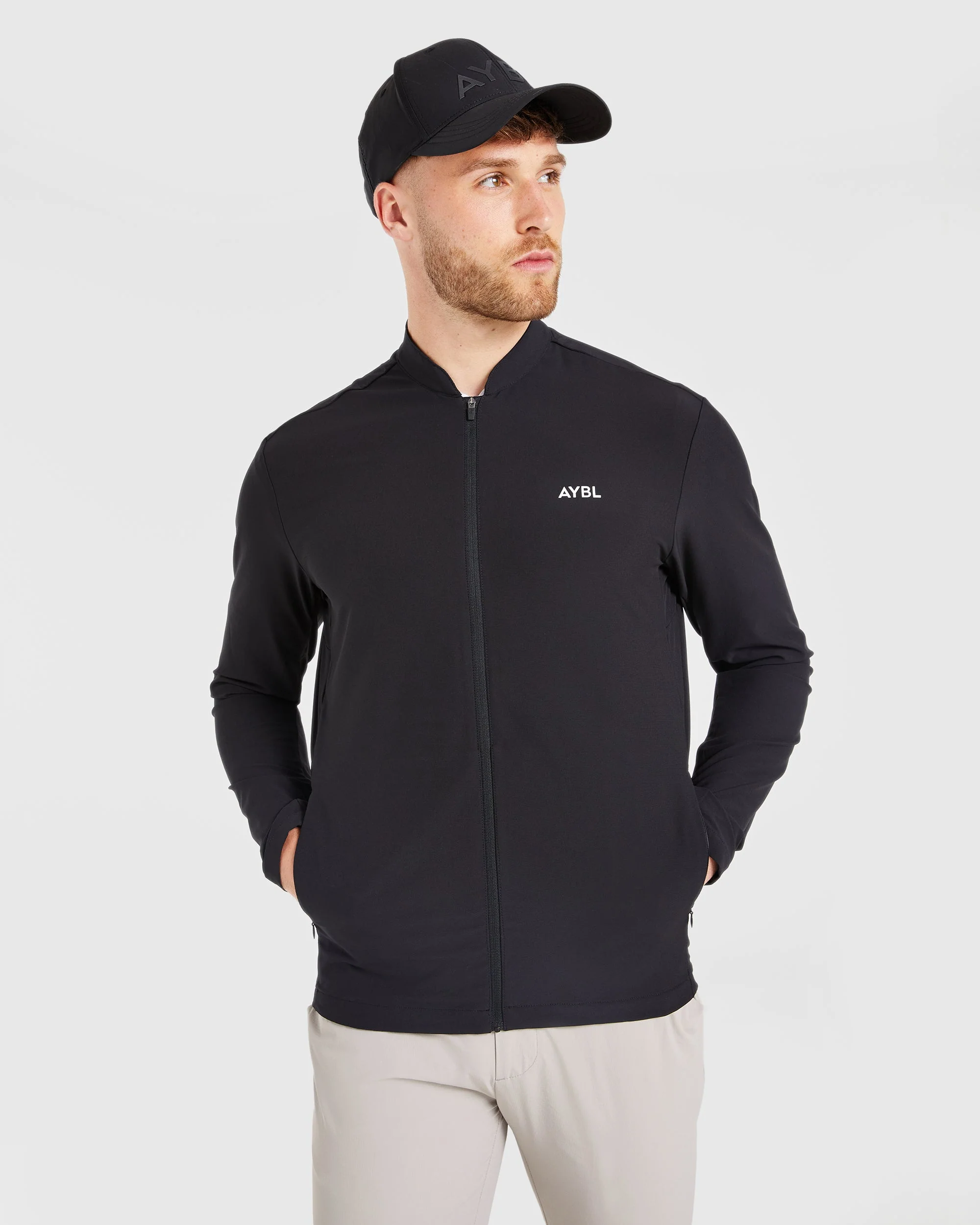Performance Lightweight Windbreaker - Black - Image 8
