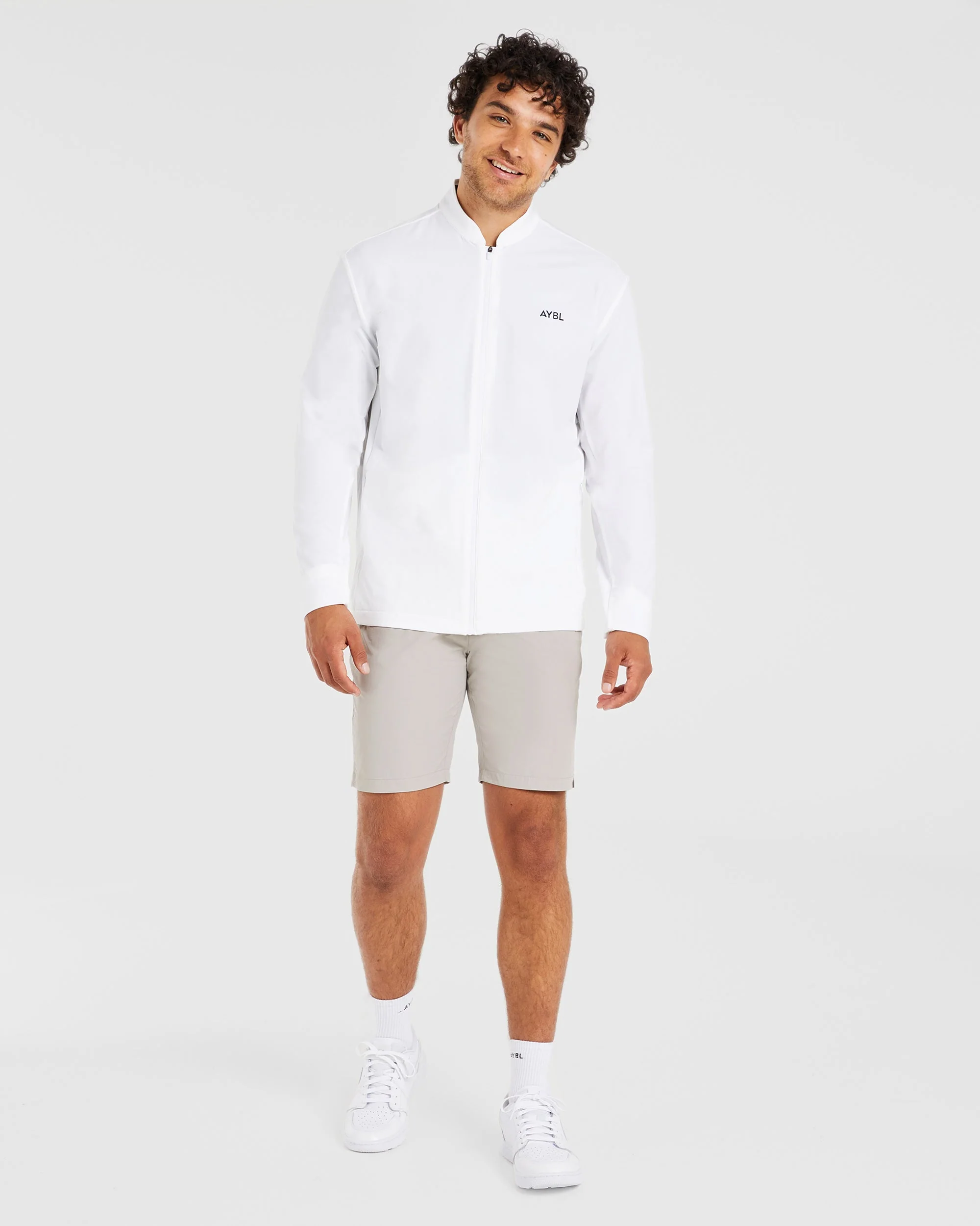 Performance Lightweight Windbreaker - White - Image 3