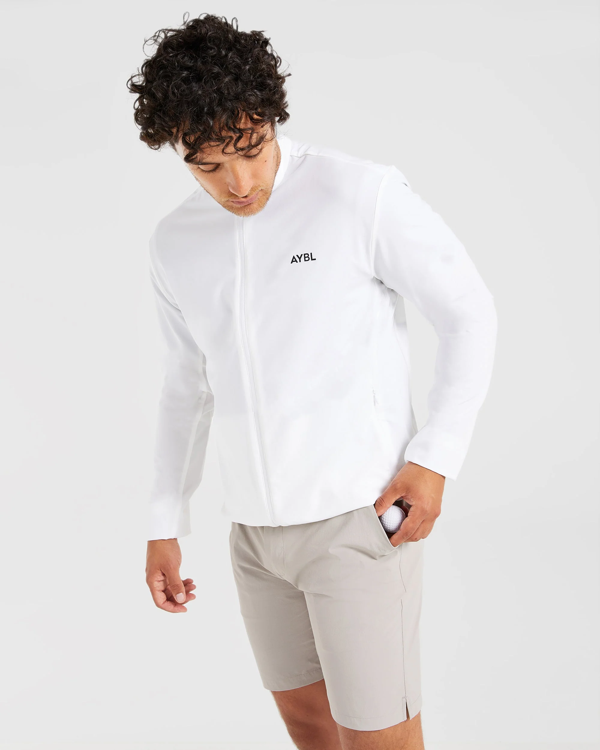 Performance Lightweight Windbreaker - White - Image 8