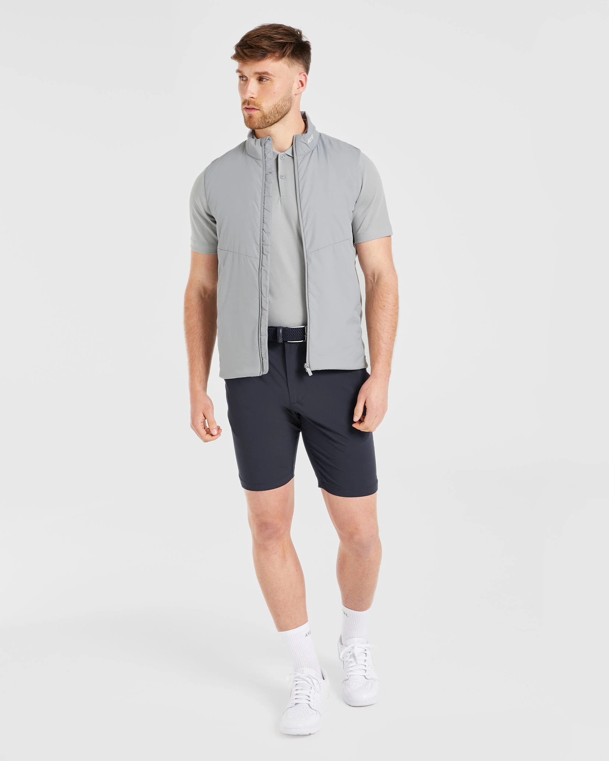 Performance Padded Gilet - Grey - Image 3