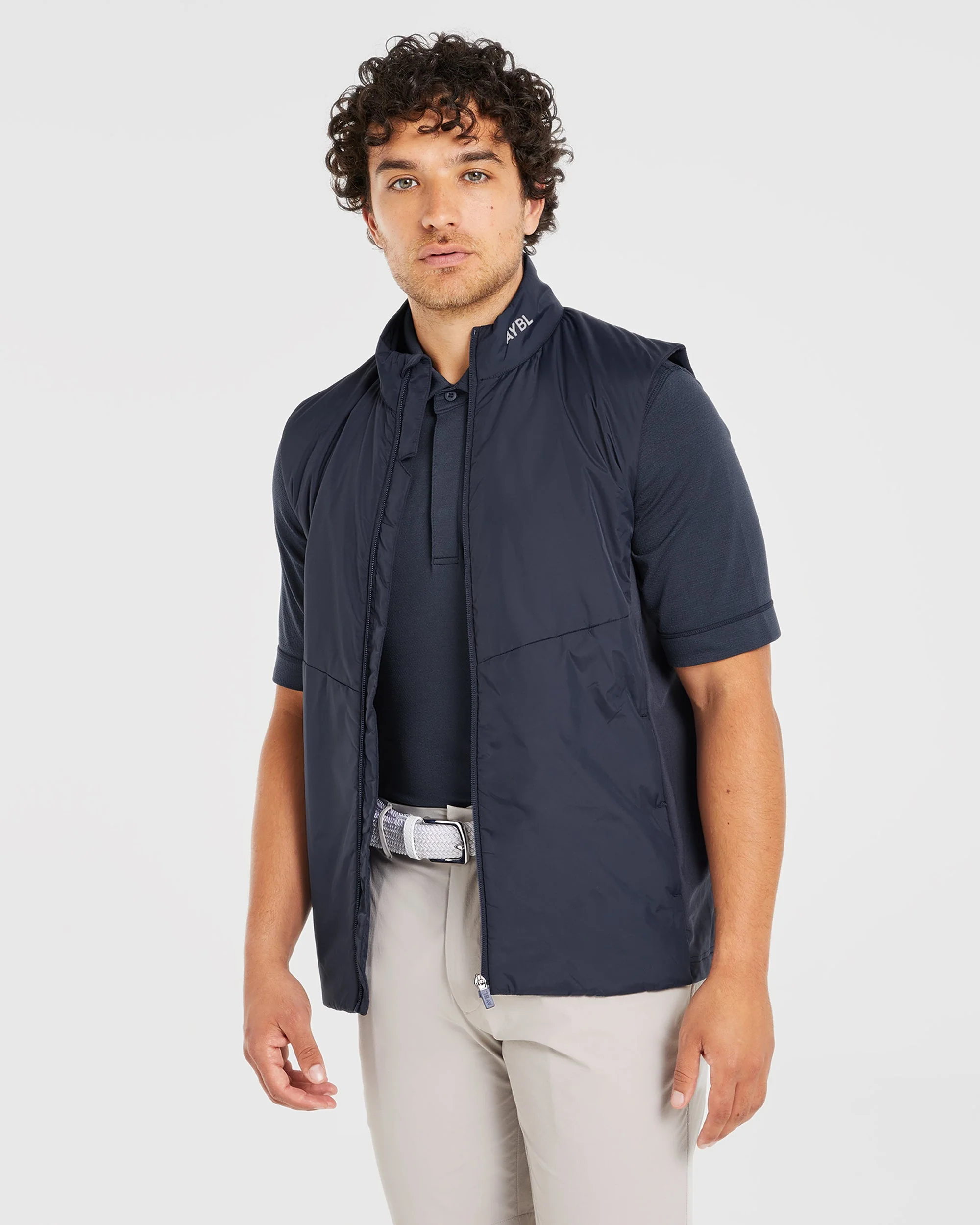 Performance Padded Gilet - Navy - Image 8