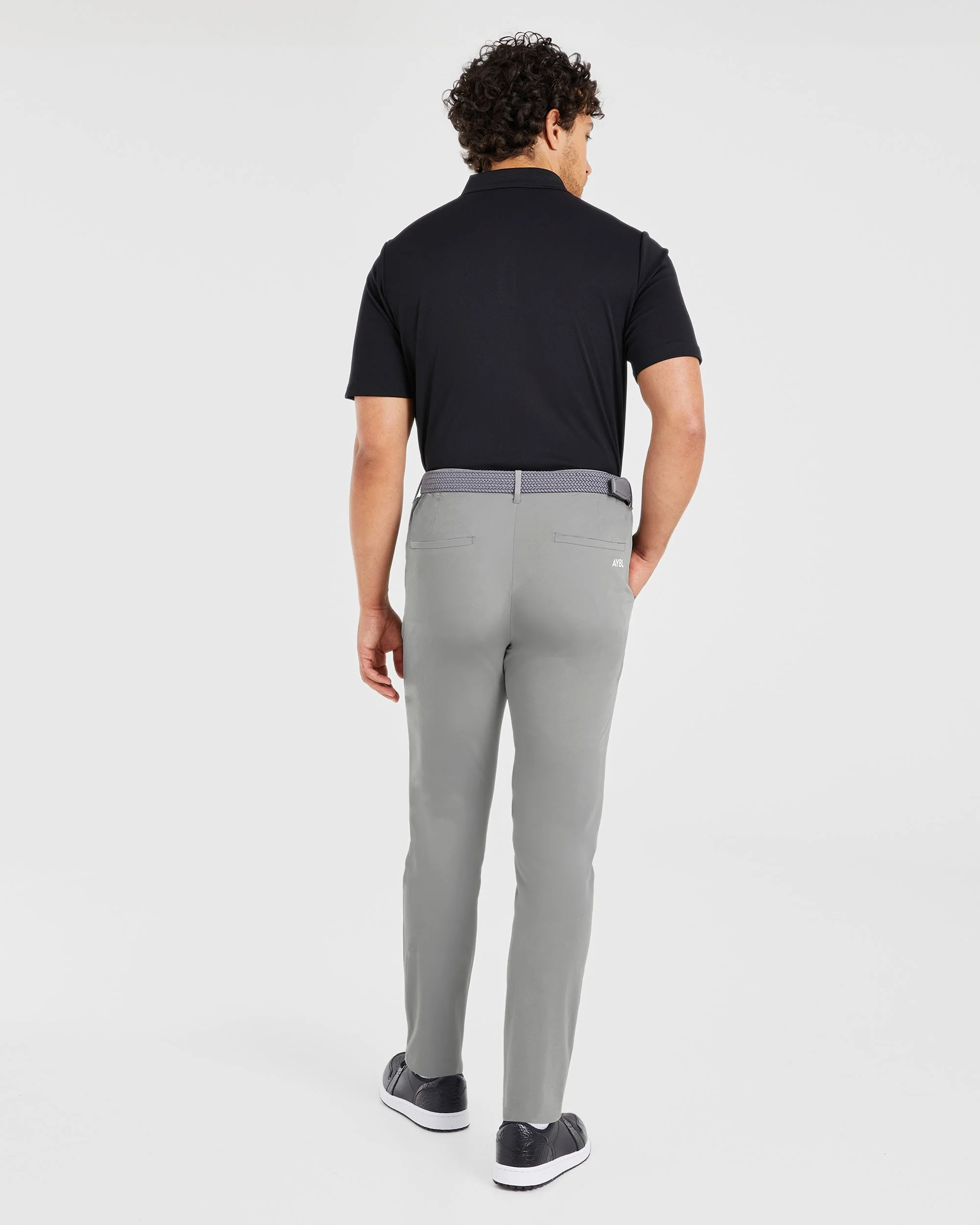 Performance Polo Shirt - Black - Image 4