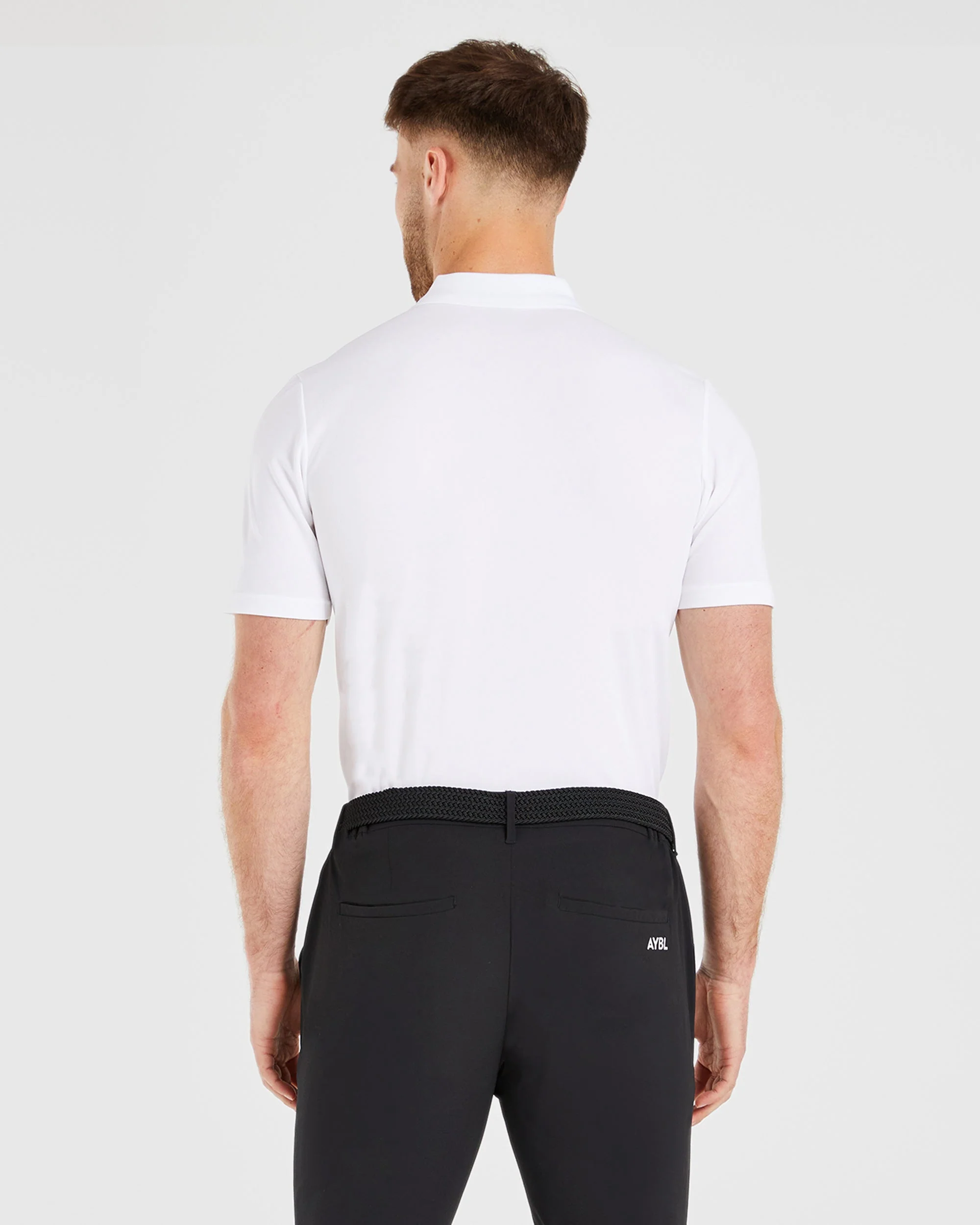 Performance Polo Shirt - White - Image 2