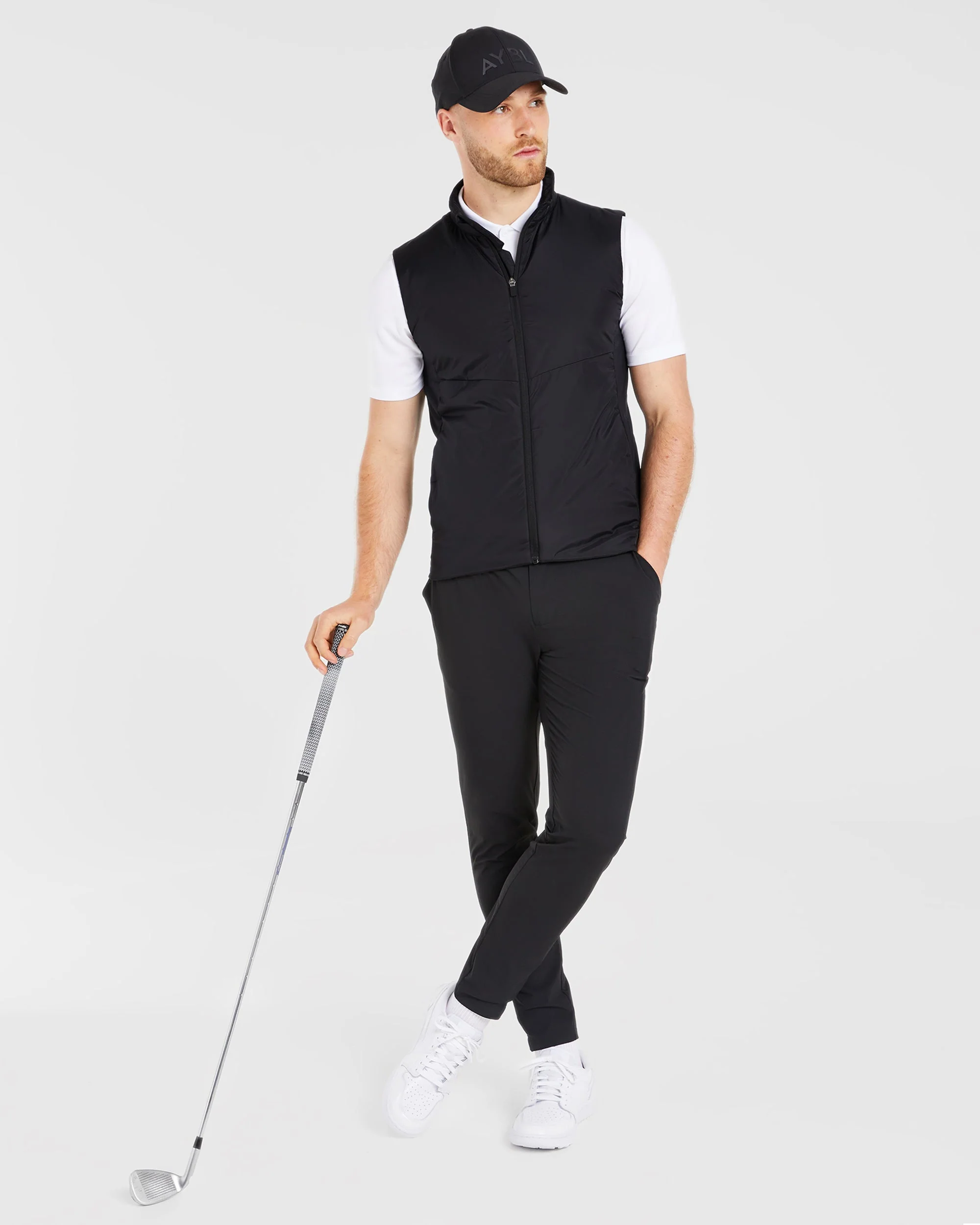Performance Polo Shirt - White - Image 8