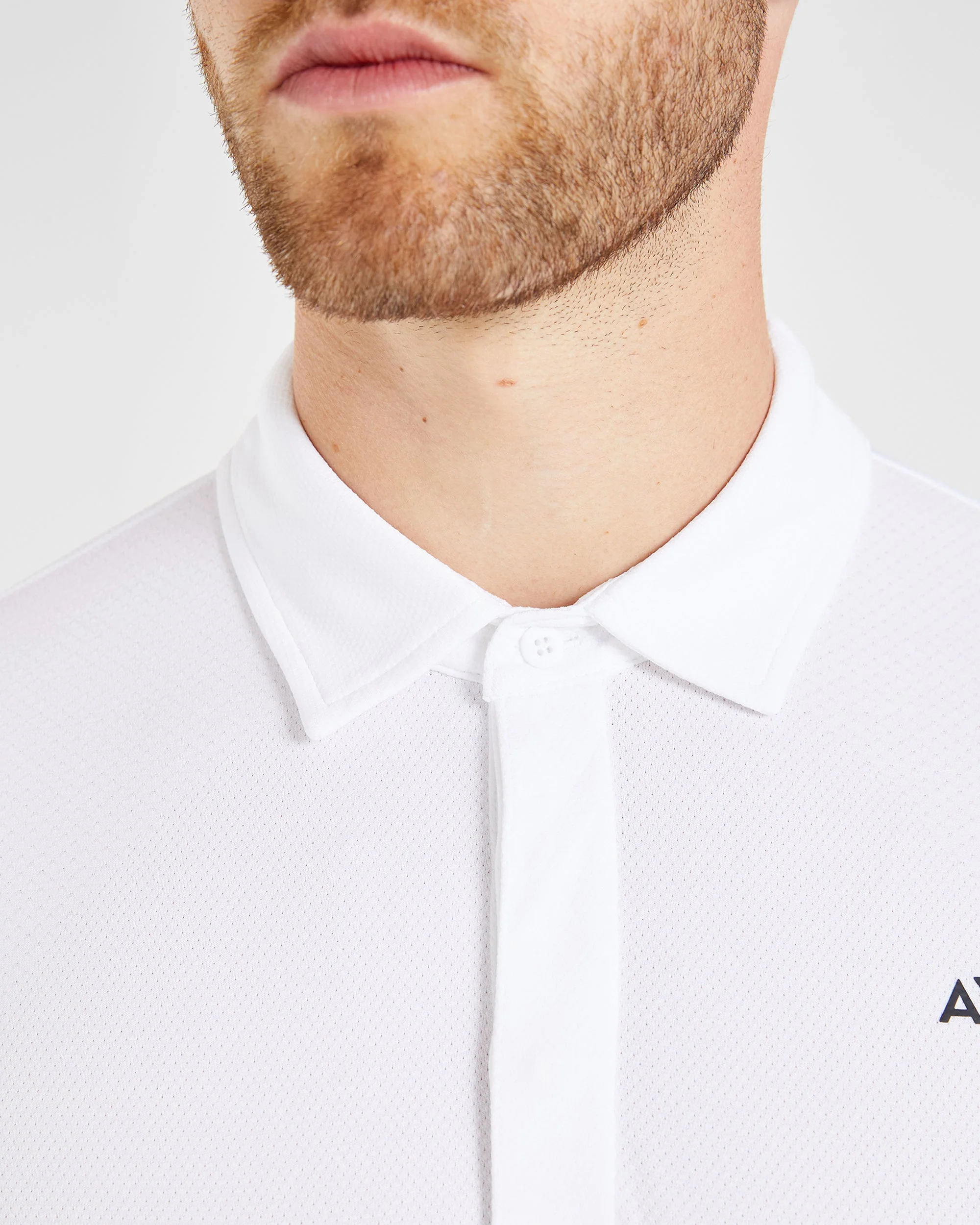 Performance Seamless Polo Shirt - White - Image 6