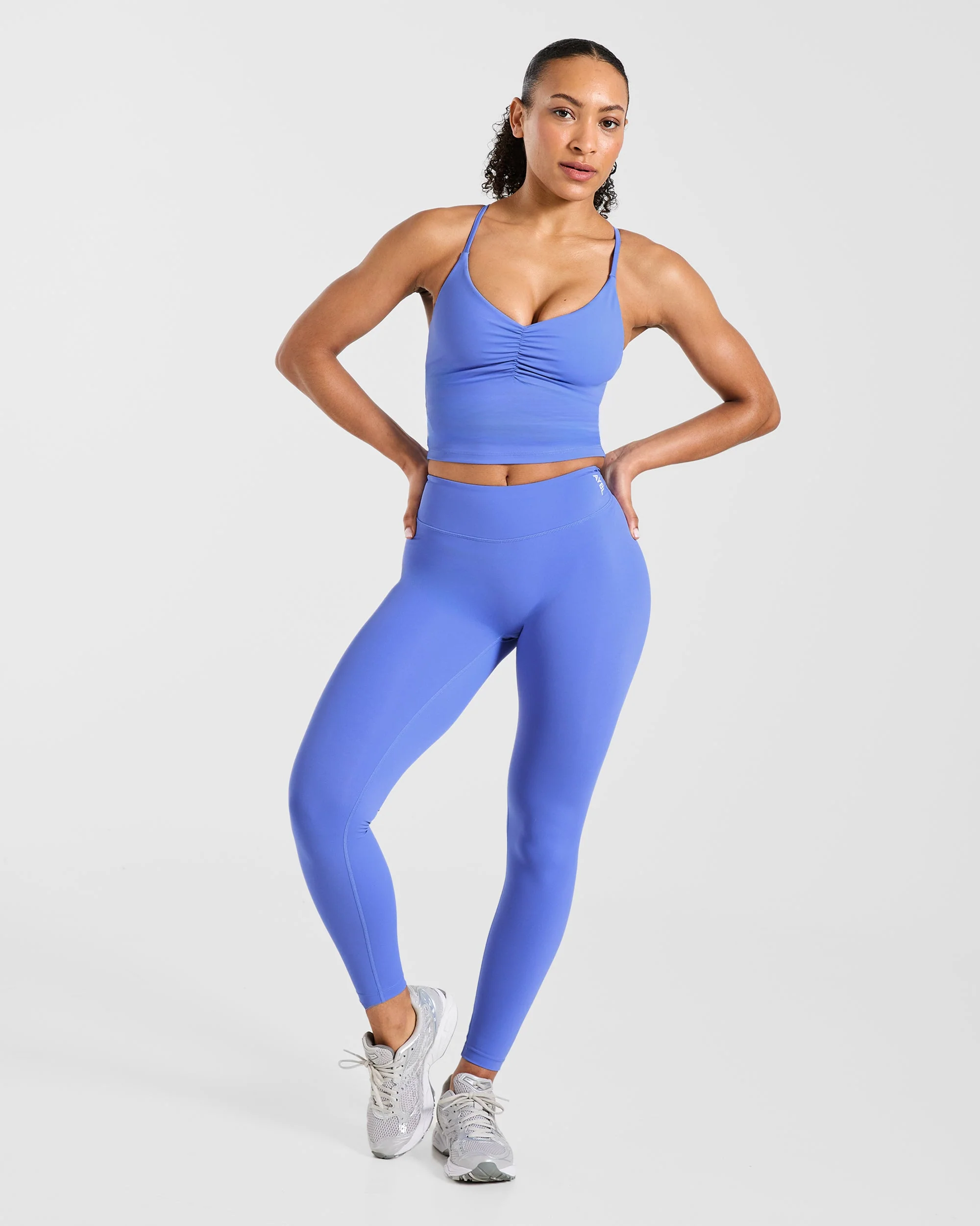 Physique Leggings - Cornflower Purple - Image 8