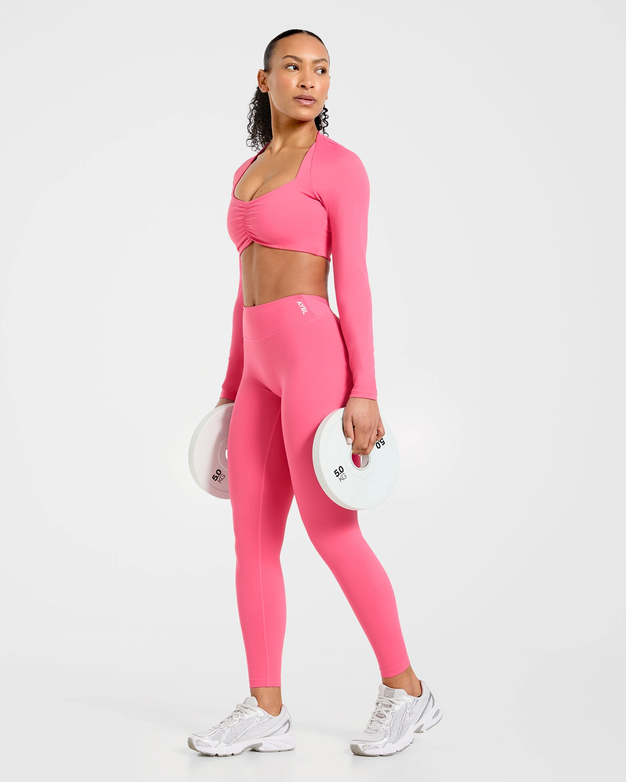 Physique Leggings - Roseberry Pink - Image 7