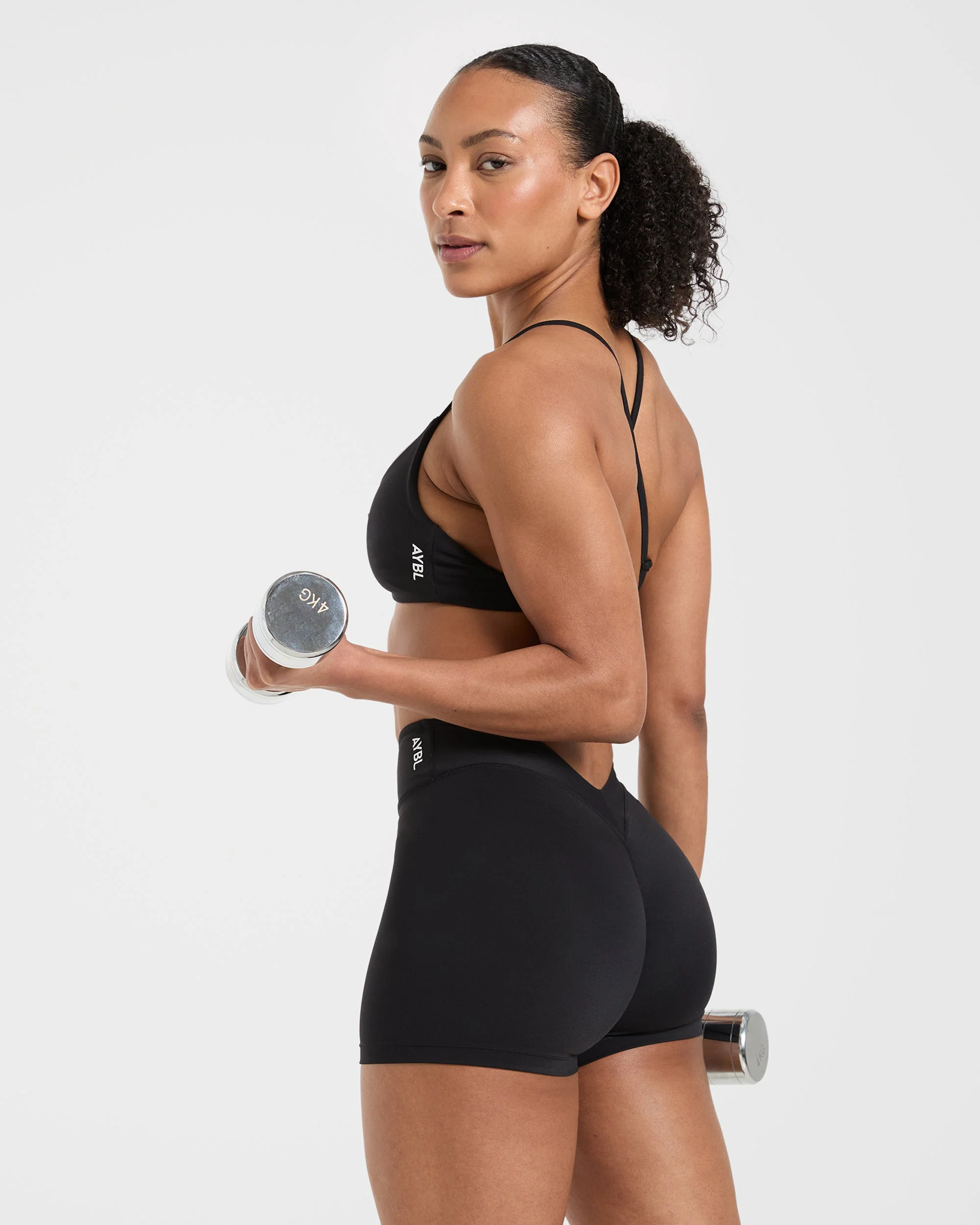 Physique Shorts - Black - Image 8