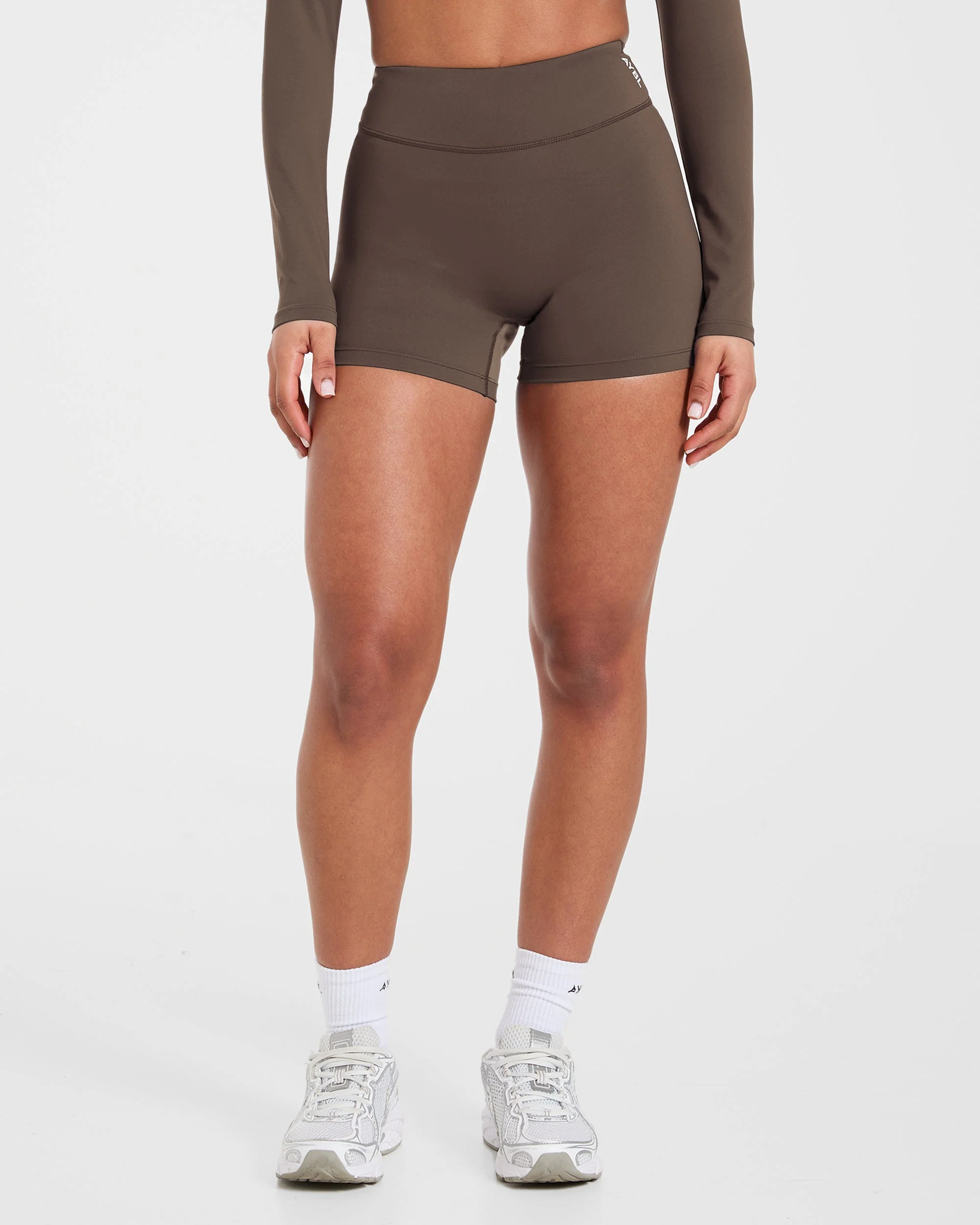Physique Shorts - Brown - Image 2