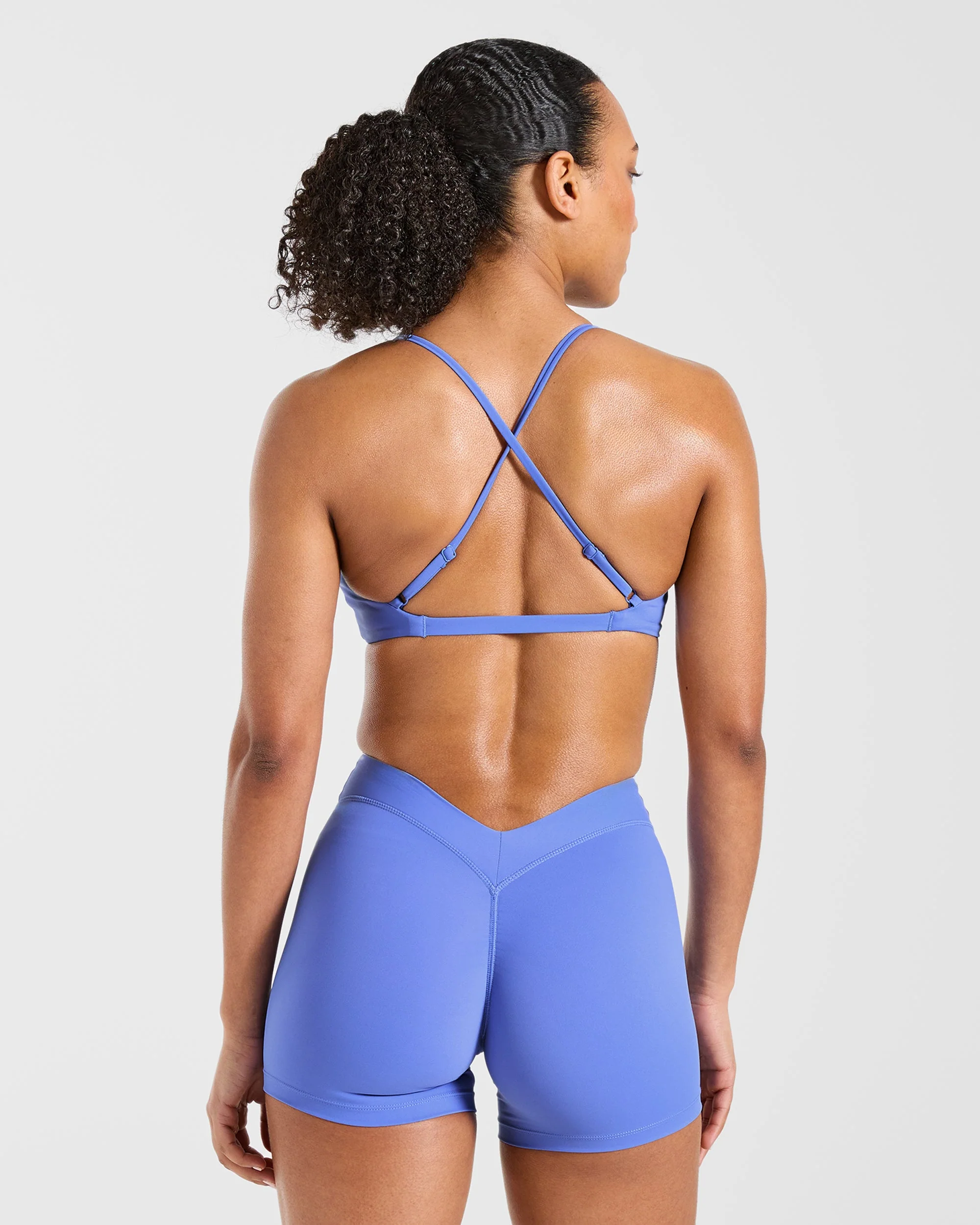 Physique Sports Bra - Cornflower Purple - Image 2