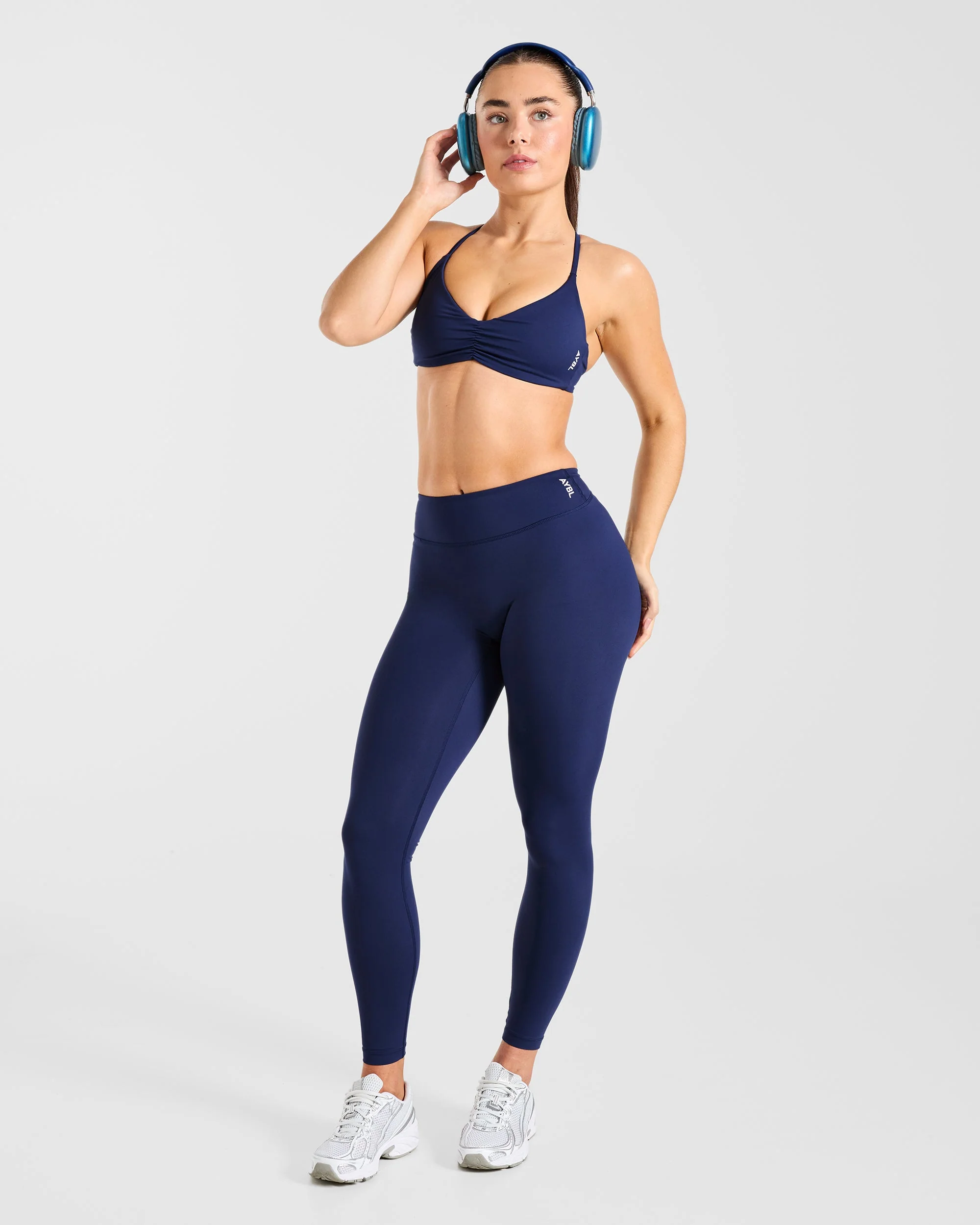 Physique Sports Bra - Midnight Navy - Image 8