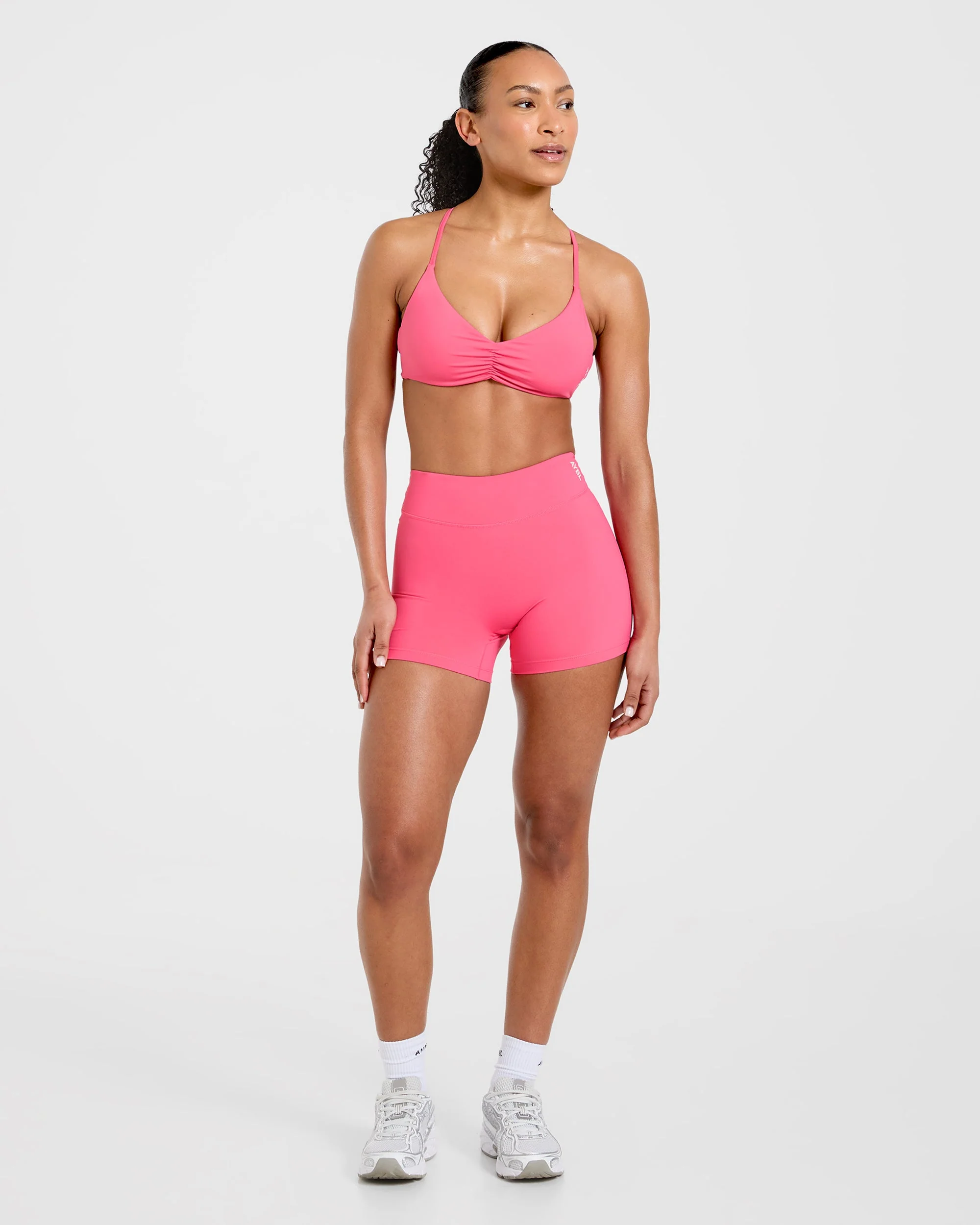 Physique Sports Bra - Roseberry Pink - Image 3