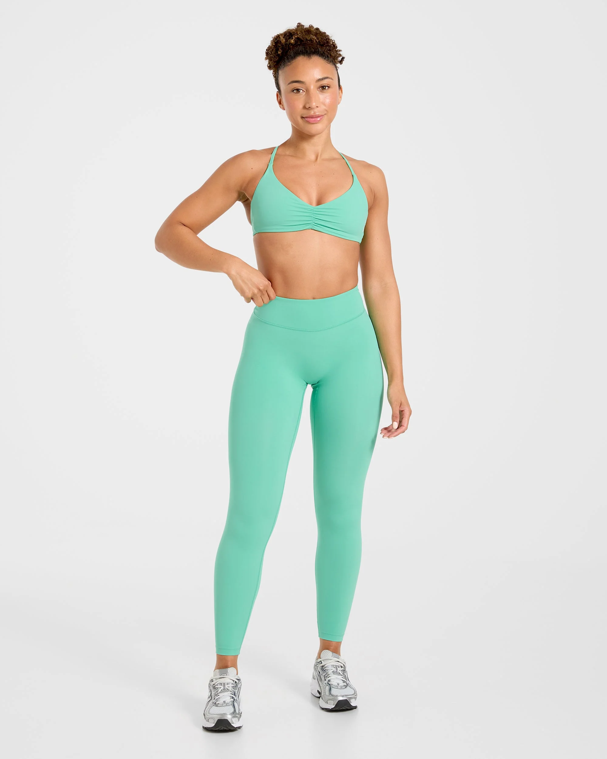 Physique Sports Bra - Summer Green - Image 4