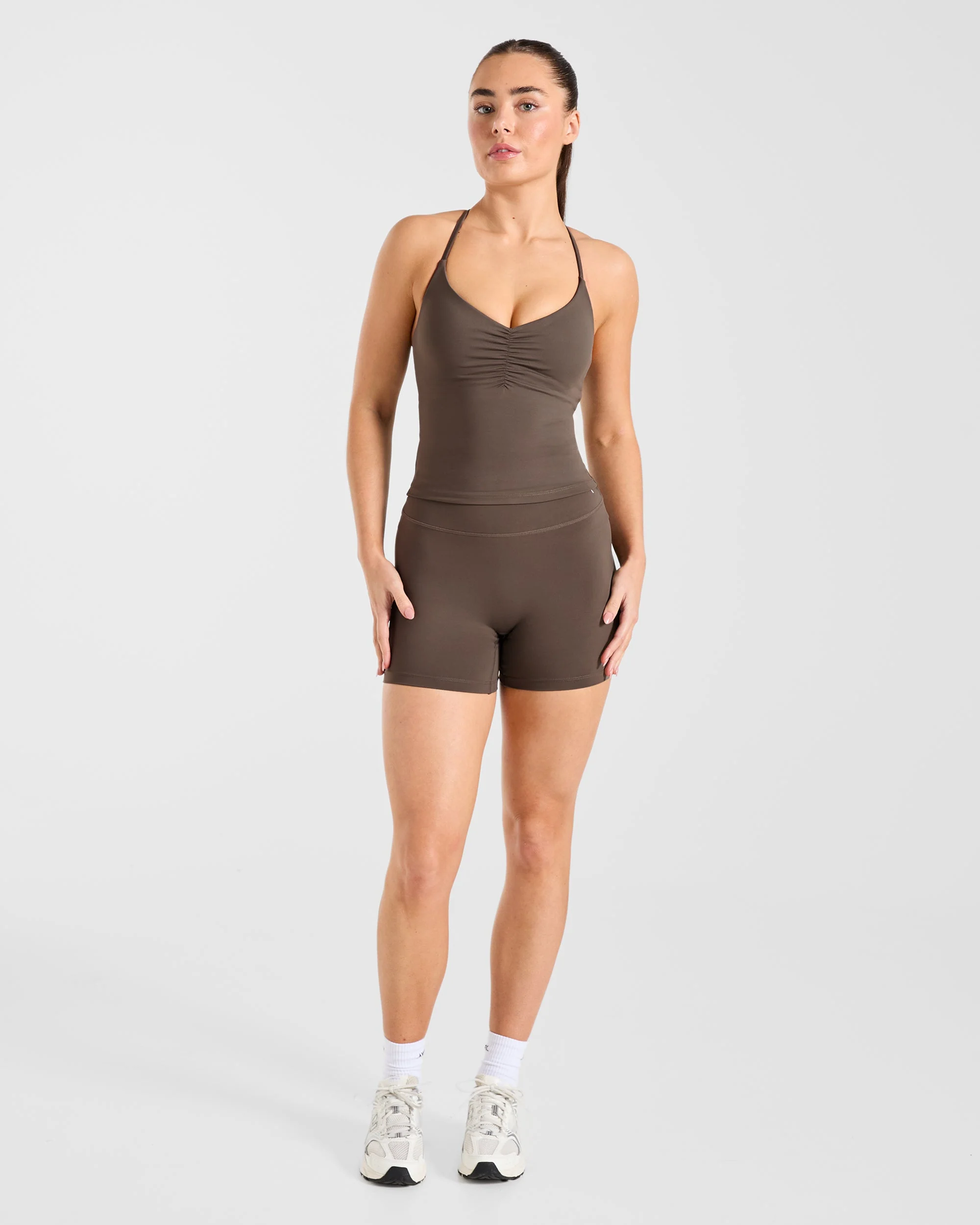 Physique Tank Top - Brown - Image 3