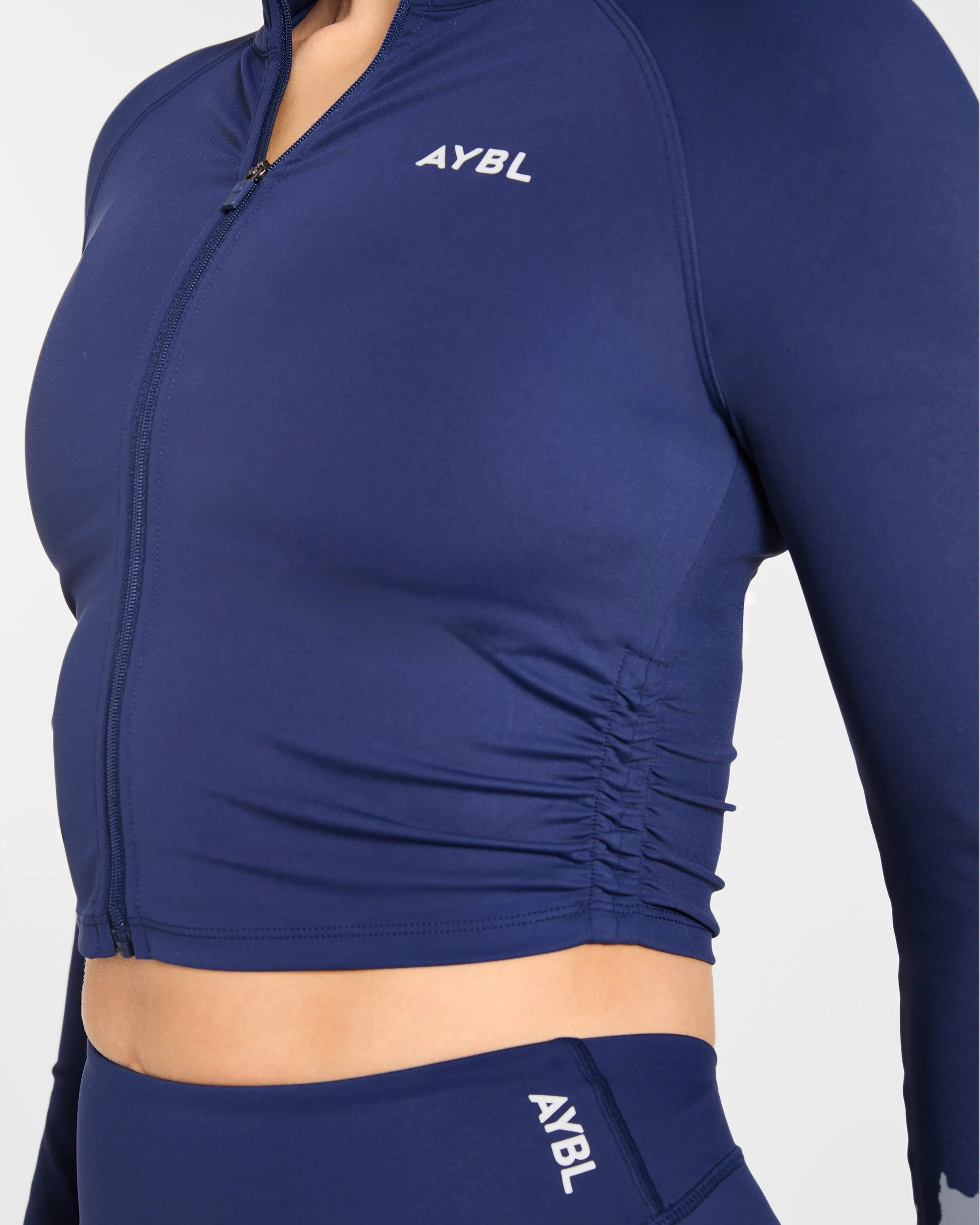 Physique Zip Up Jacket - Midnight Navy - Image 6