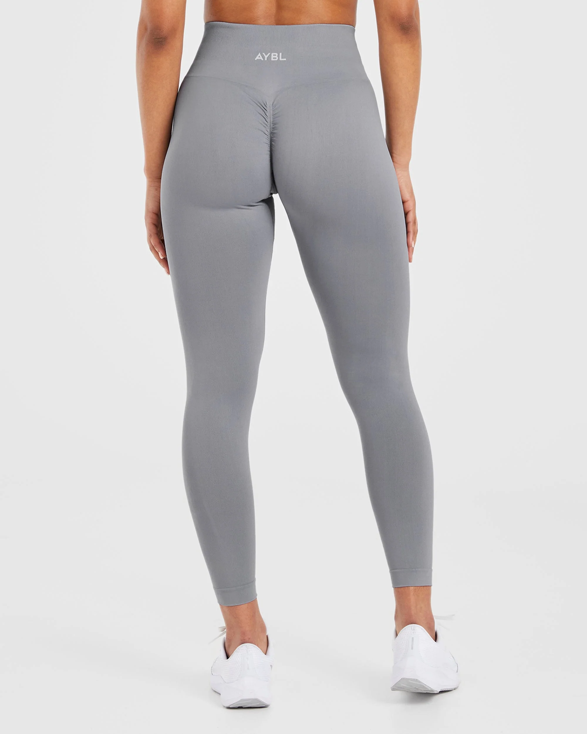 Power Seamless Leggings - Grey - Image 2