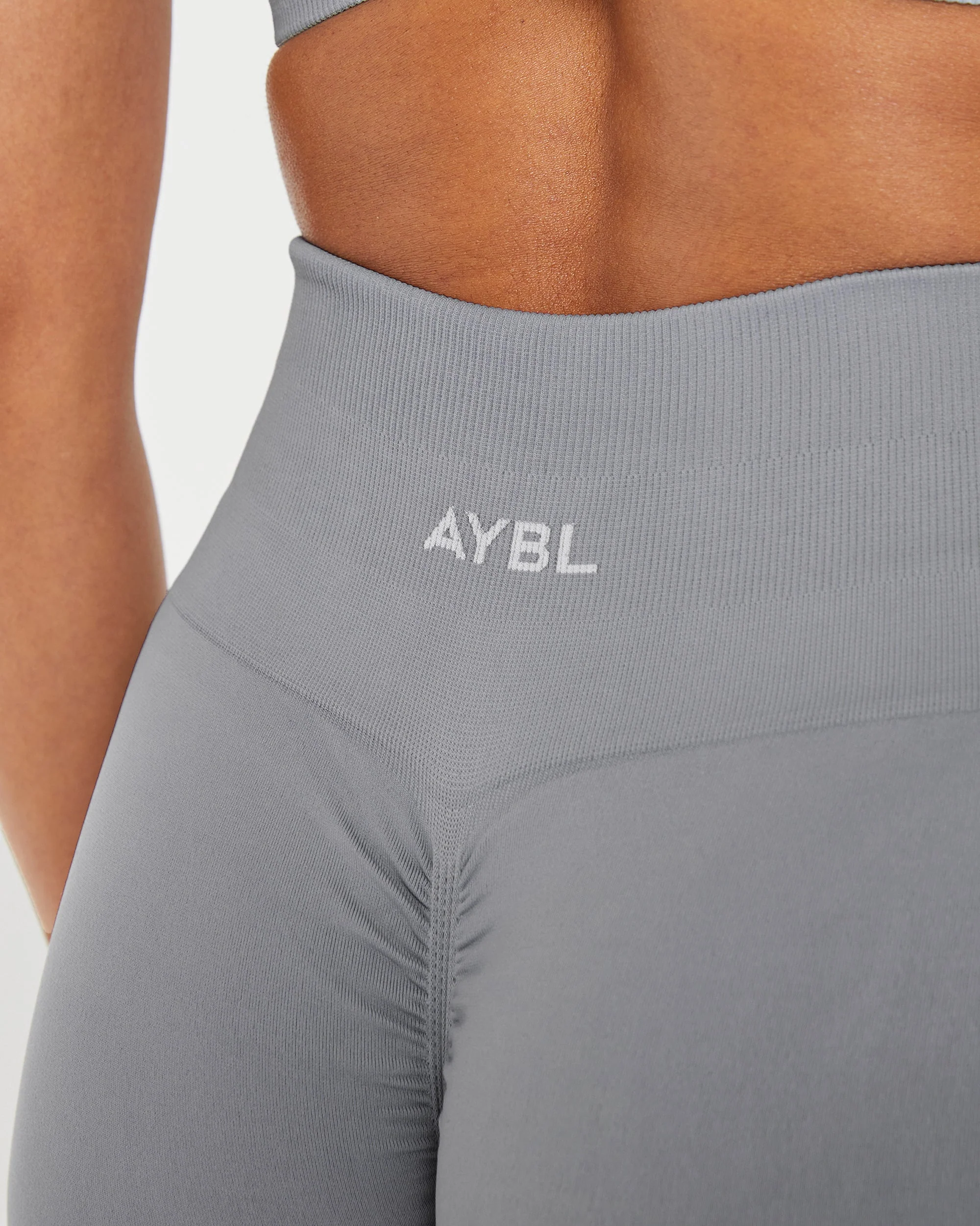 Power Seamless Leggings - Grey - Image 5